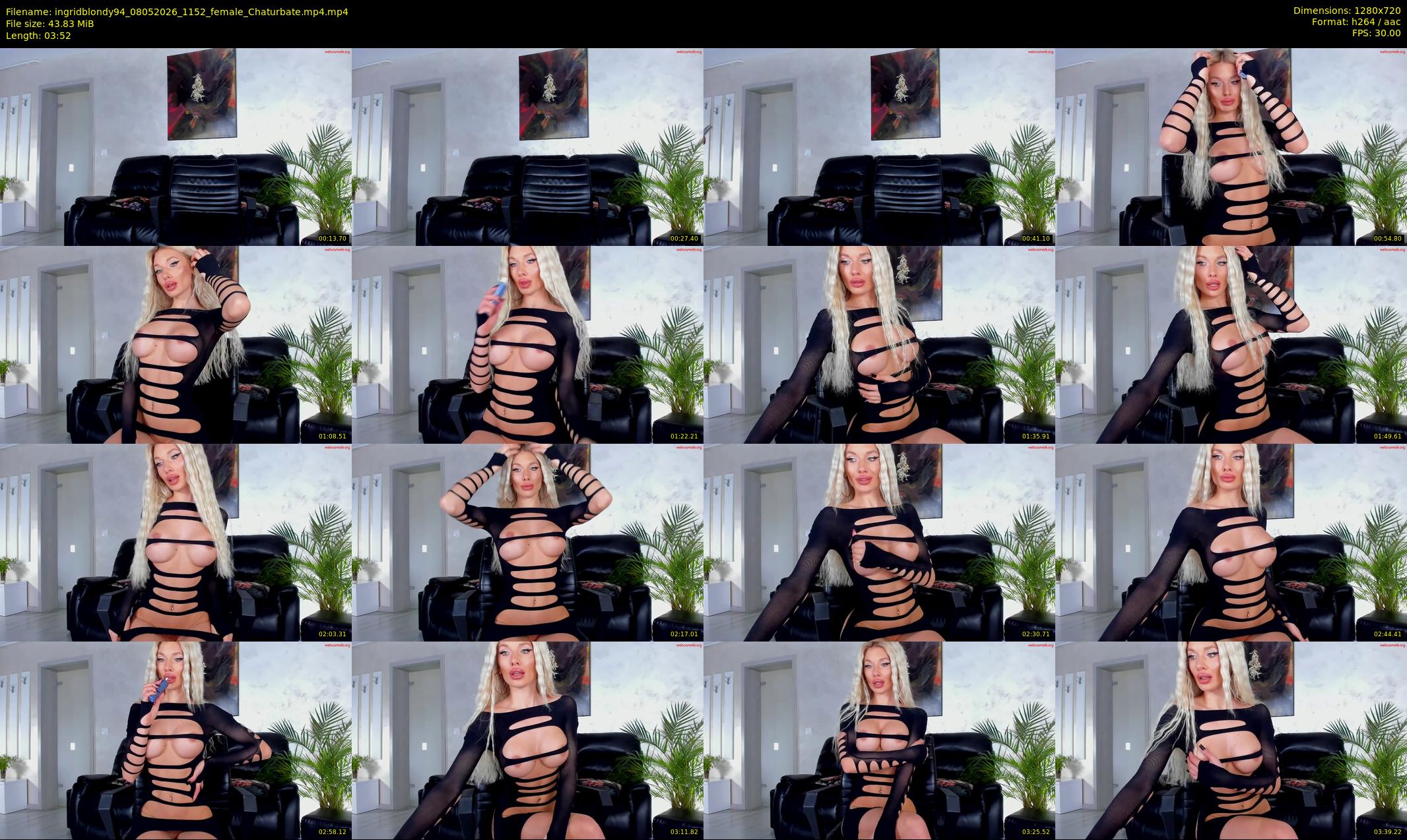ingridblondy94 — 4 minute Chaturbate female cam show recording, 720p, May 8, 2026
