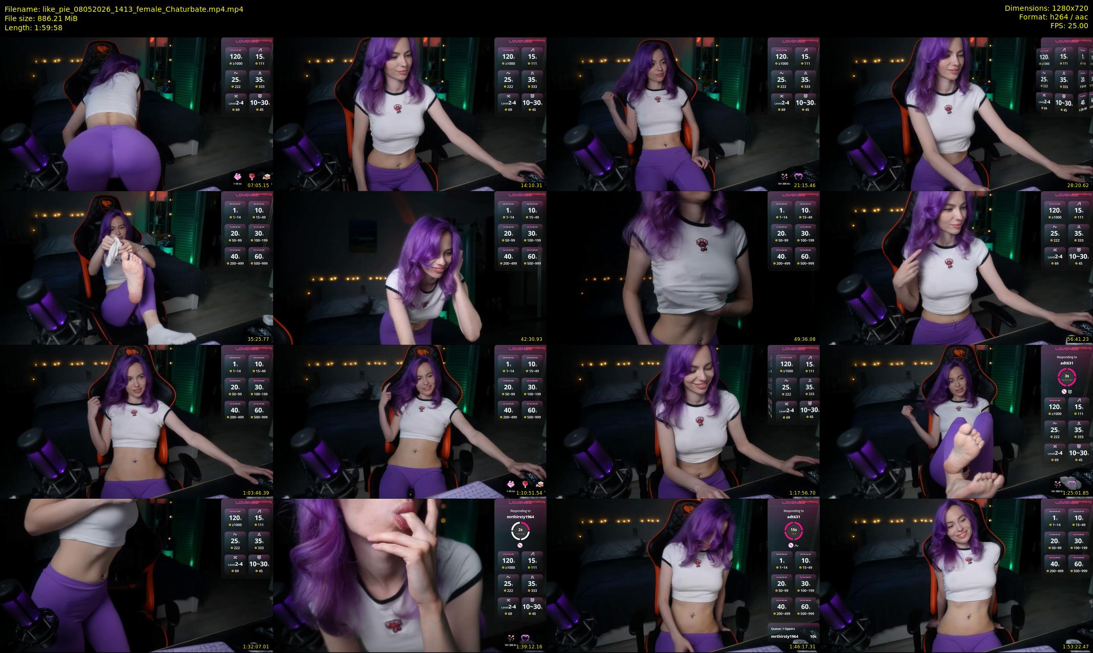 like_pie — 120 minute Chaturbate couple cam show recording, 720p, May 8, 2026