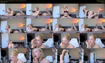 maya_blonde18 — 58 minute Chaturbate female cam show recording, 720p, May 8, 2026