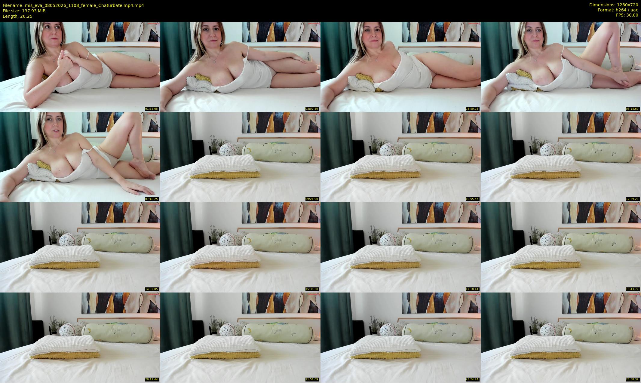 mis_eva — 27 minute Chaturbate female cam show recording, 720p, May 8, 2026