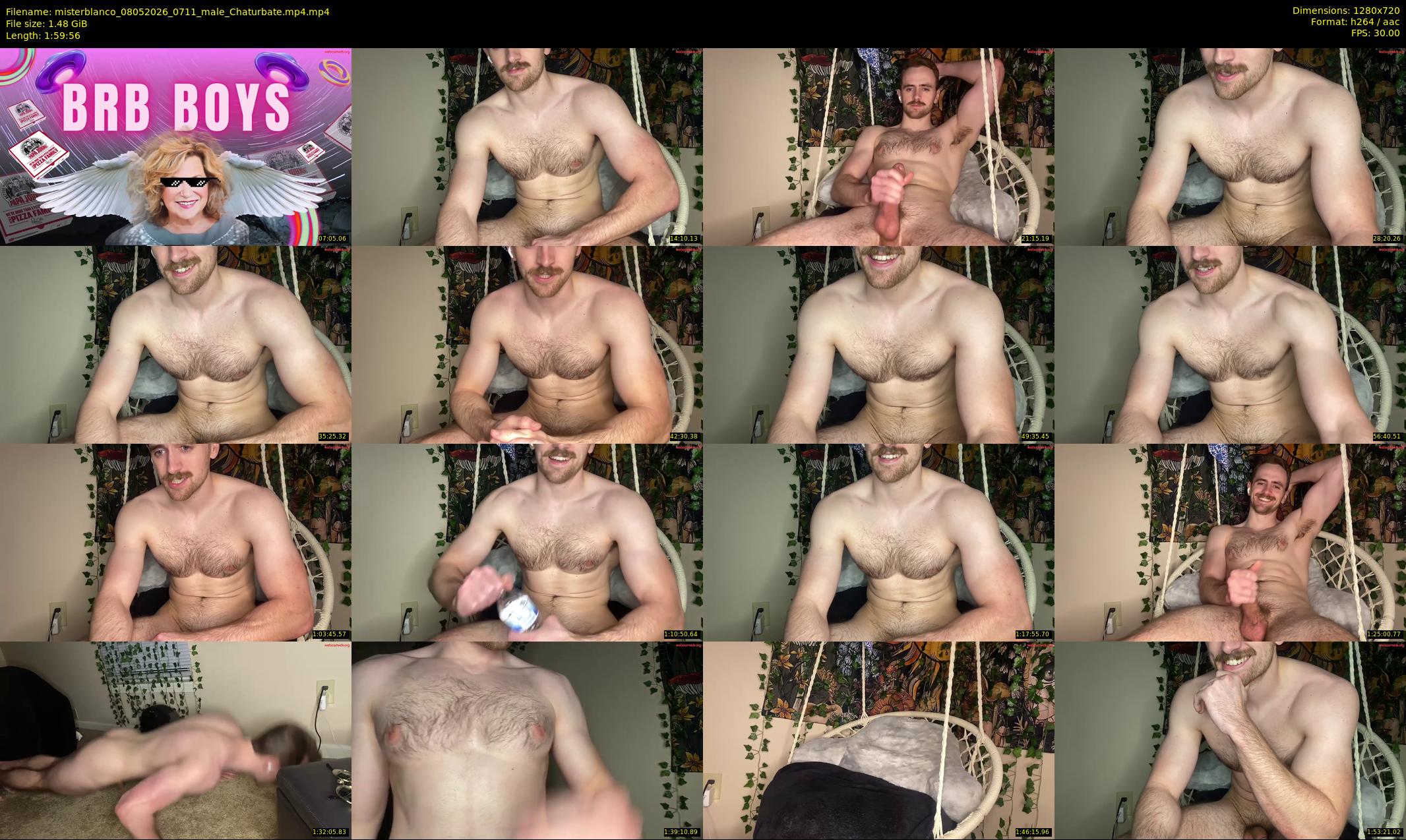 misterblanco — 120 minute Chaturbate male cam show recording, 720p, May 8, 2026