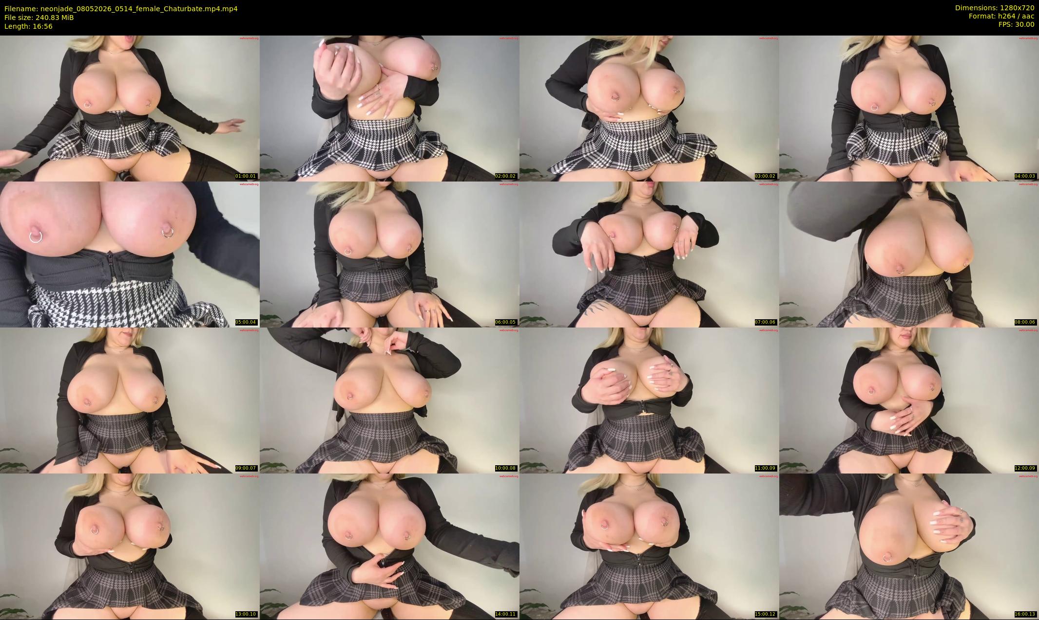 neonjade — 17 minute Chaturbate female cam show recording, 720p, May 8, 2026