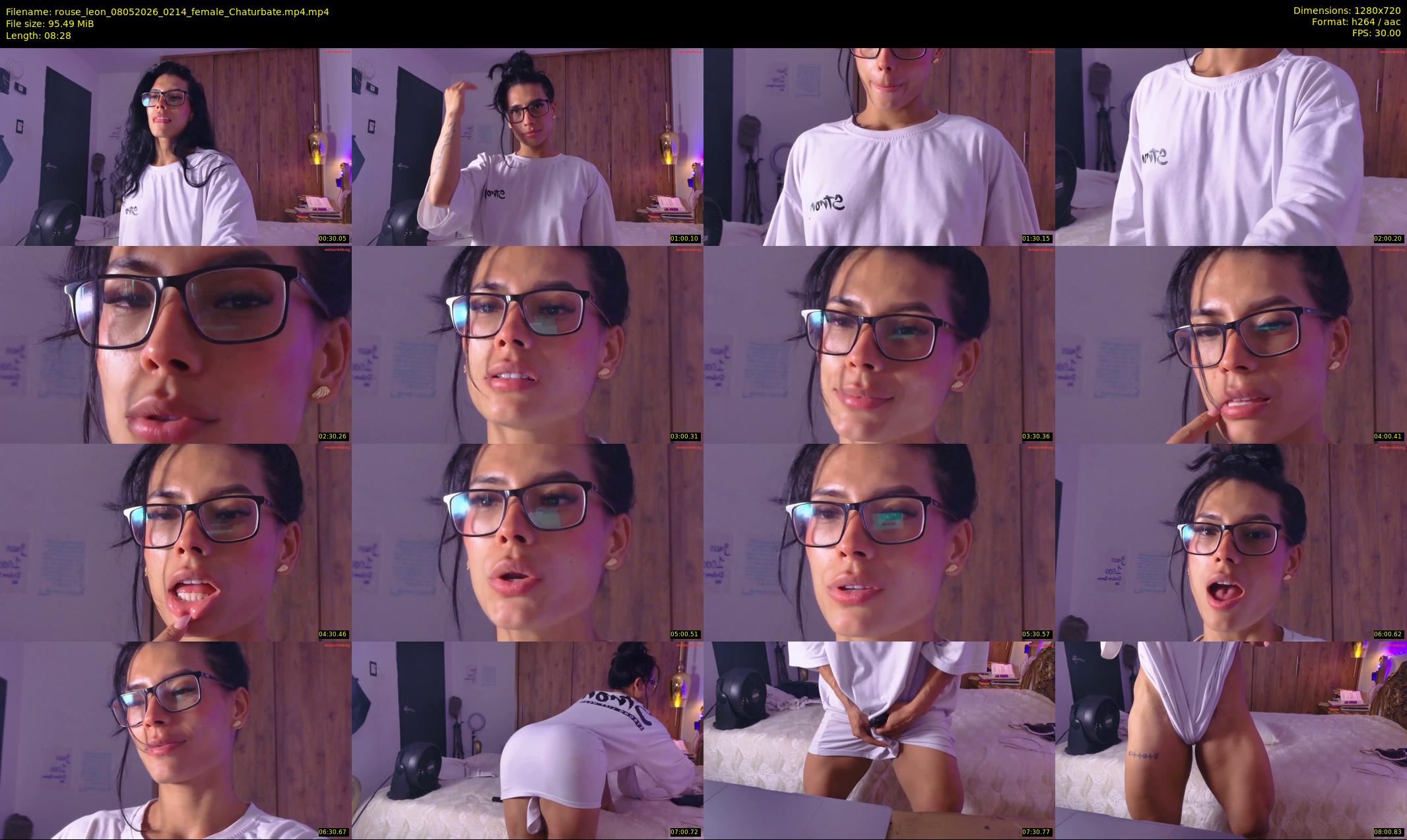 rouse_leon — 9 minute Chaturbate female cam show recording, 720p, May 8, 2026
