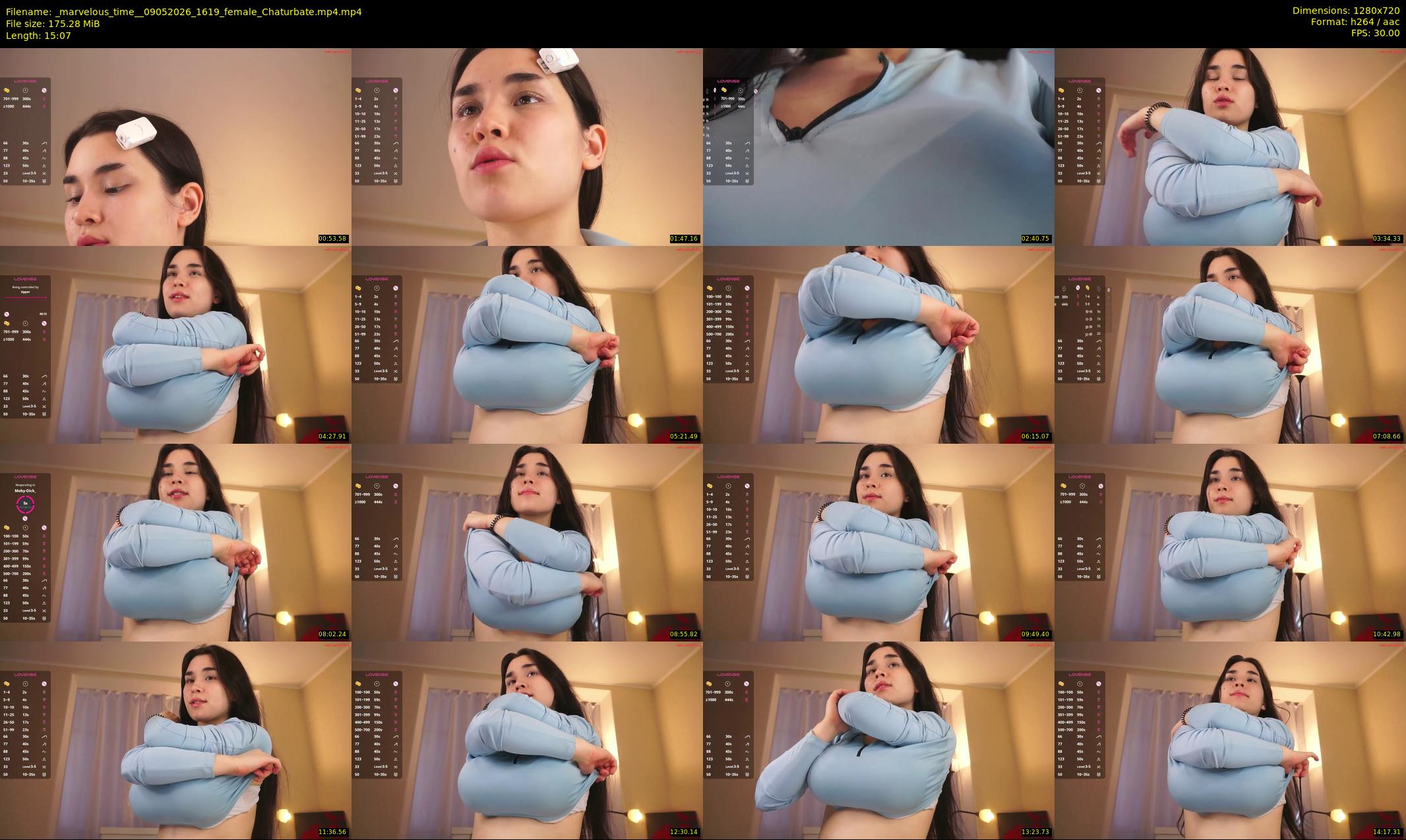 _marvelous_time_ — 16 minute Chaturbate female cam show recording, 720p, May 9, 2026