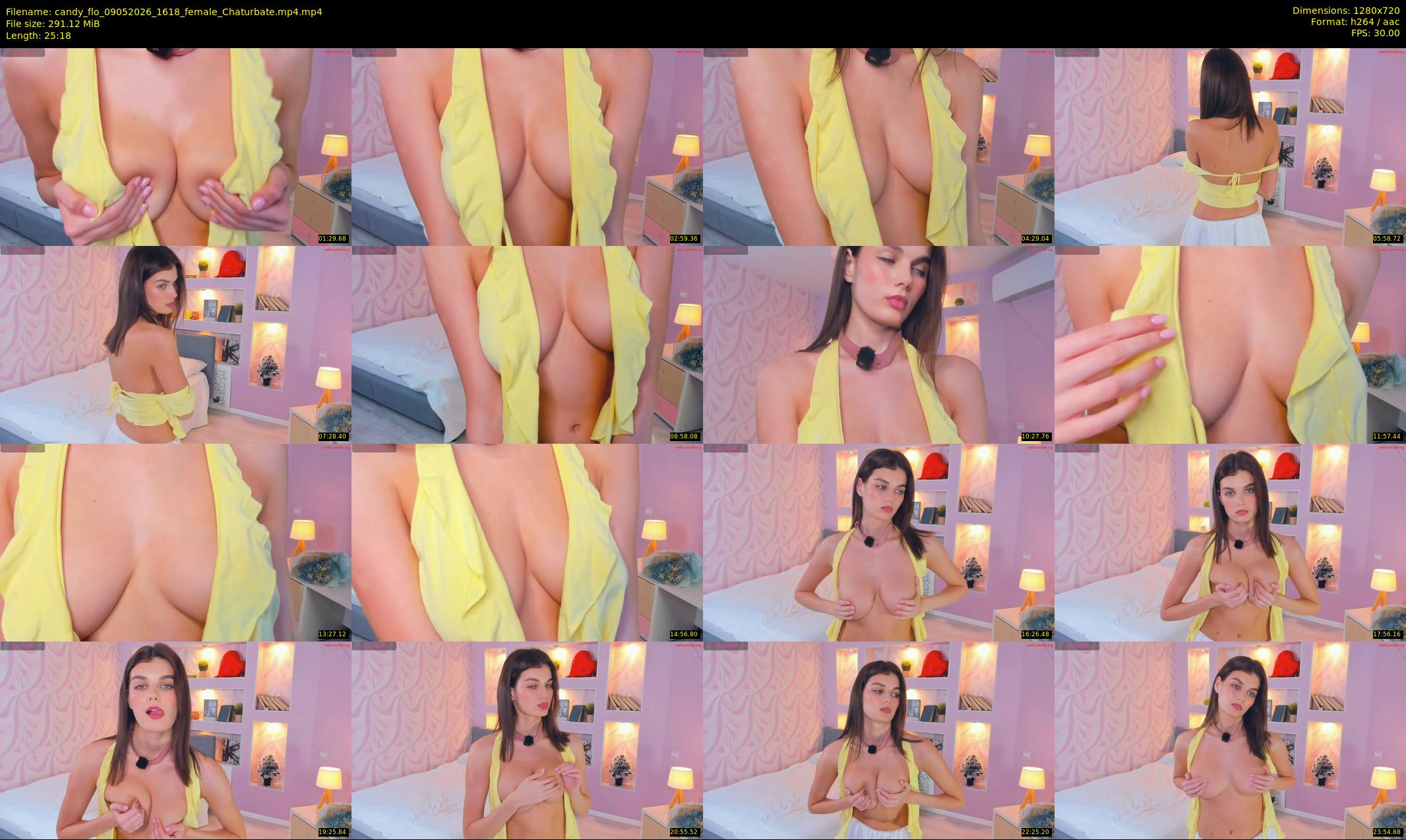 candy_flo — 26 minute Chaturbate female cam show recording, 720p, May 9, 2026