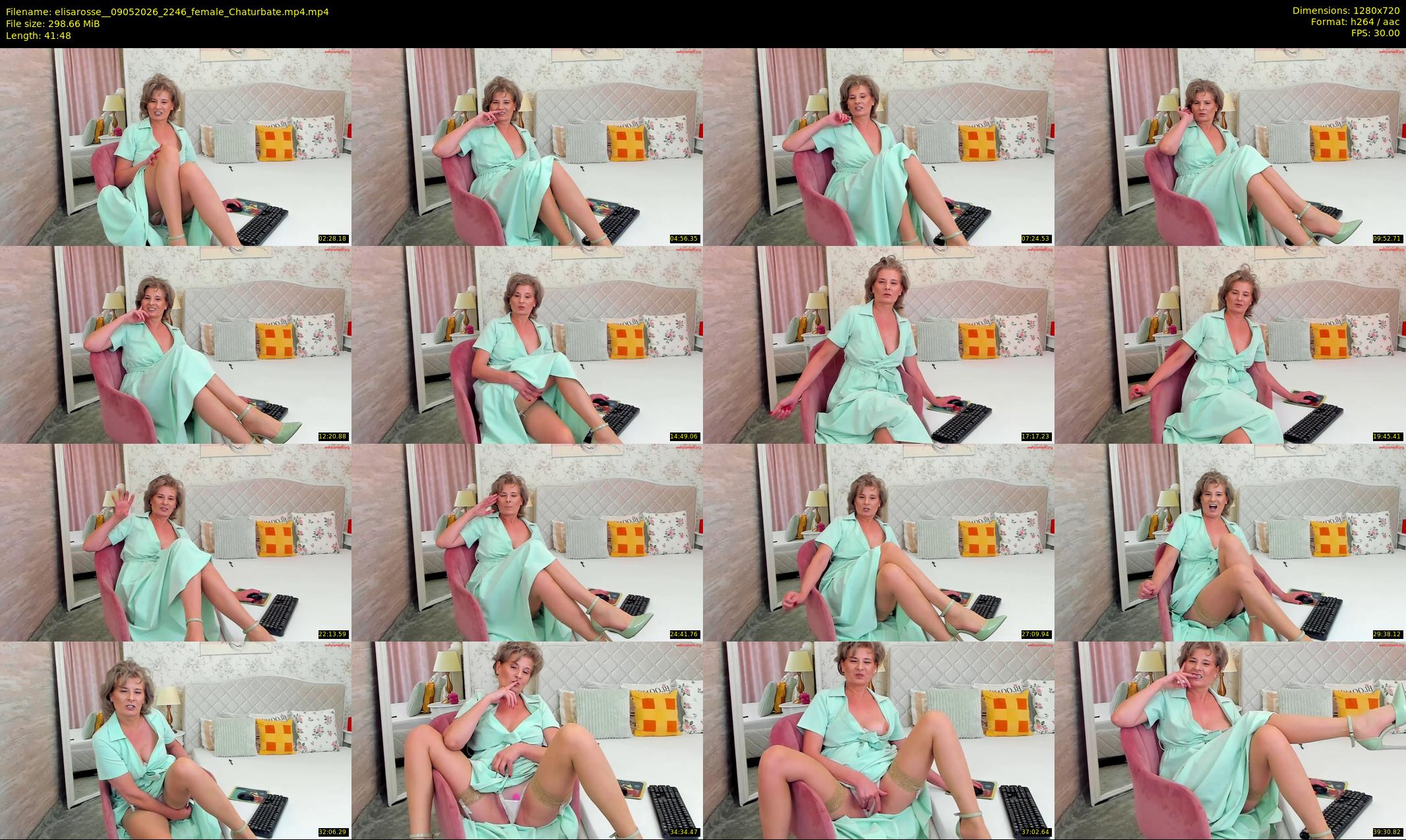 elisarosse_ — 42 minute Chaturbate female cam show recording, 720p, May 9, 2026