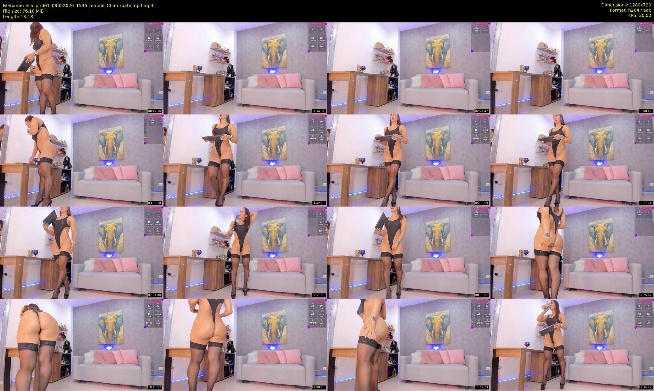 ella_pride1 — 14 minute Chaturbate female cam show recording, 720p, May 9, 2026