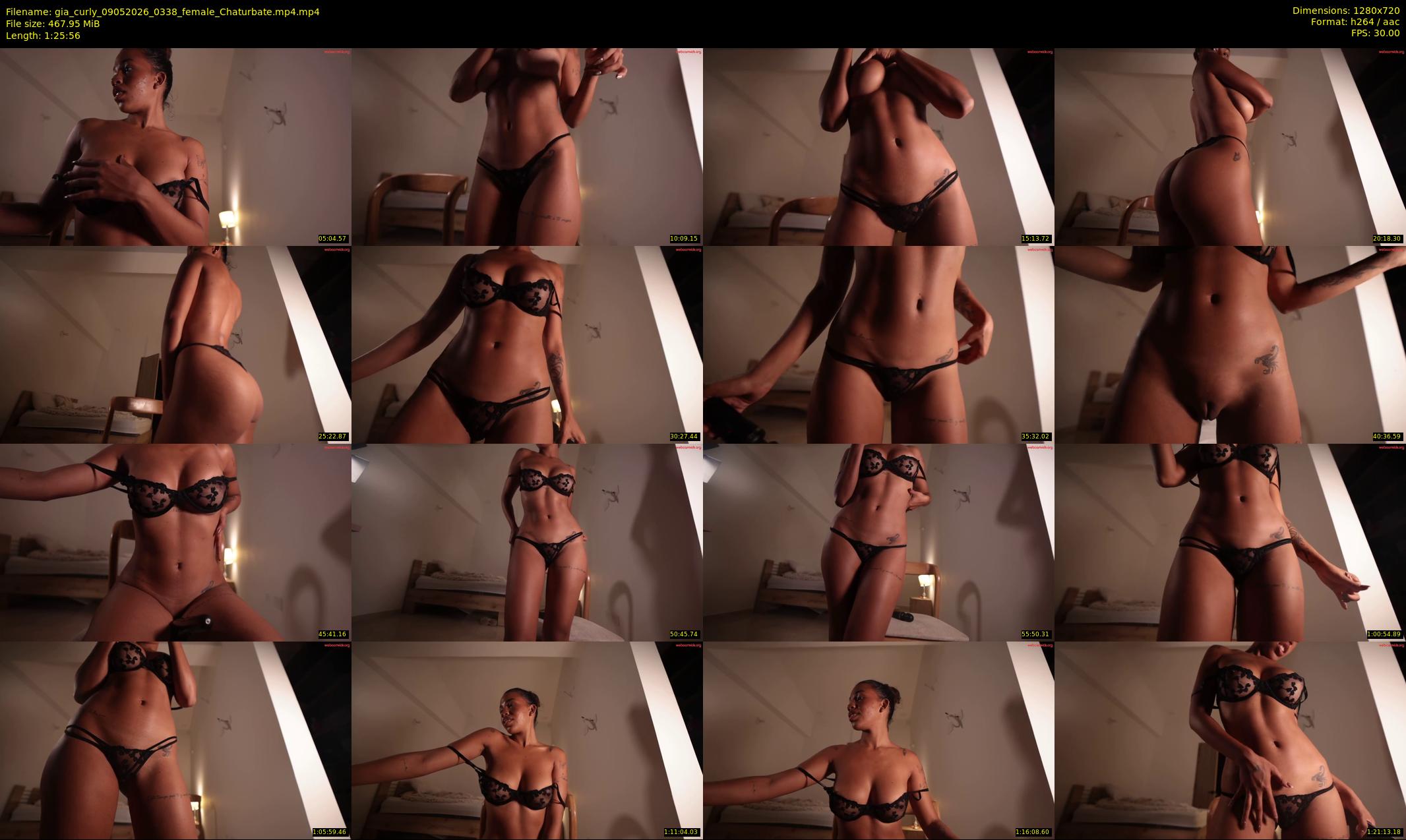 gia_curly — 86 minute Chaturbate female cam show recording, 720p, May 9, 2026