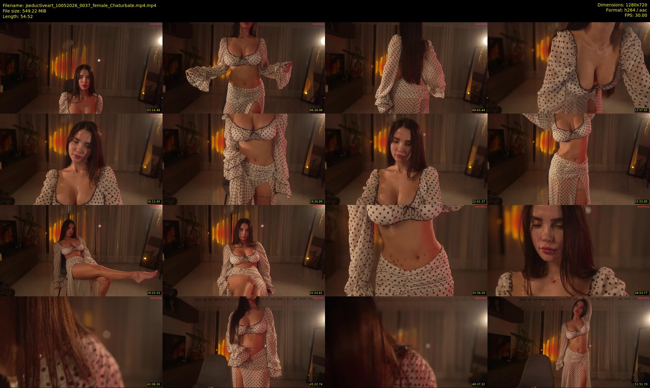 jseductiveart — 55 minute Chaturbate female cam show recording, 720p, May 10, 2026