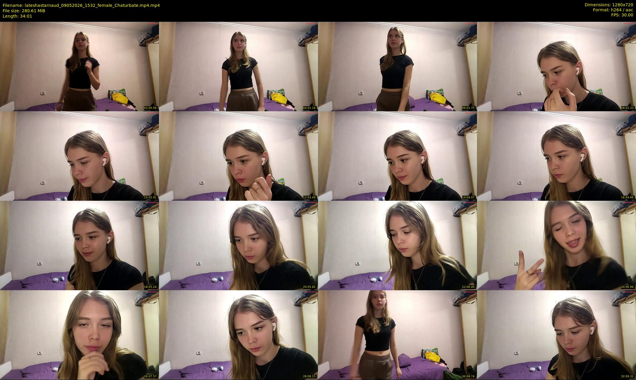 lateshastarnaud — 35 minute Chaturbate female cam show recording, 720p, May 9, 2026