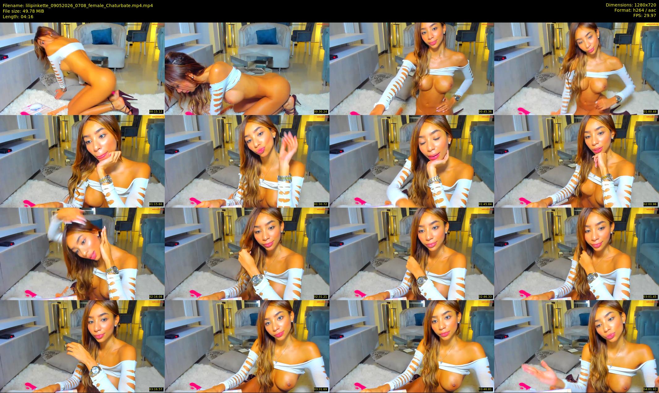 lilipinkette — 5 minute Chaturbate female cam show recording, 720p, May 9, 2026