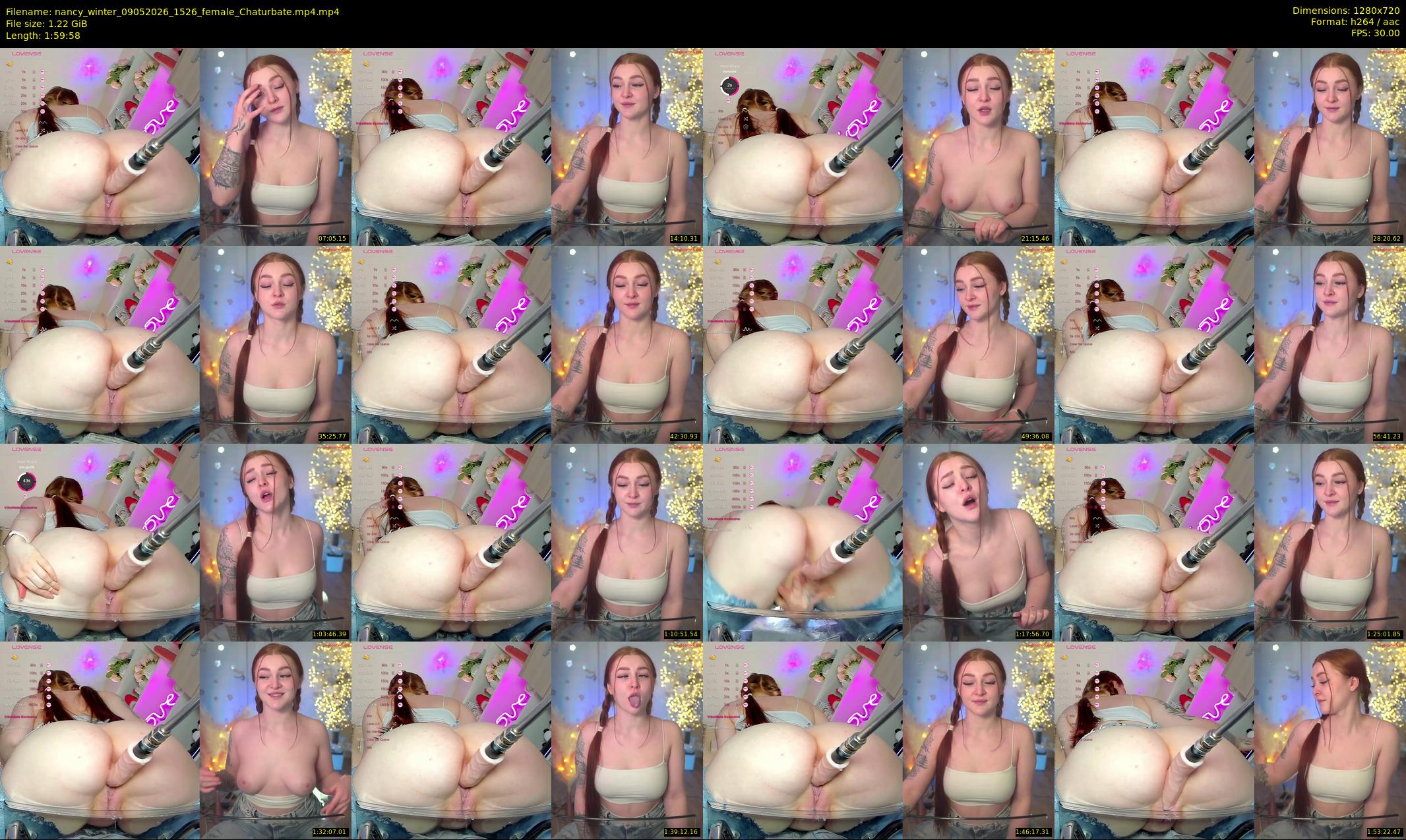 nancy_winter — 120 minute Chaturbate female cam show recording, 720p, May 9, 2026