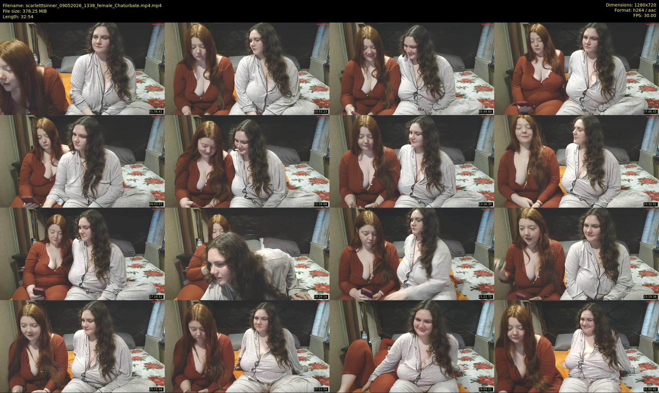 scarletttsinner — 33 minute Chaturbate female cam show recording, 720p, May 9, 2026