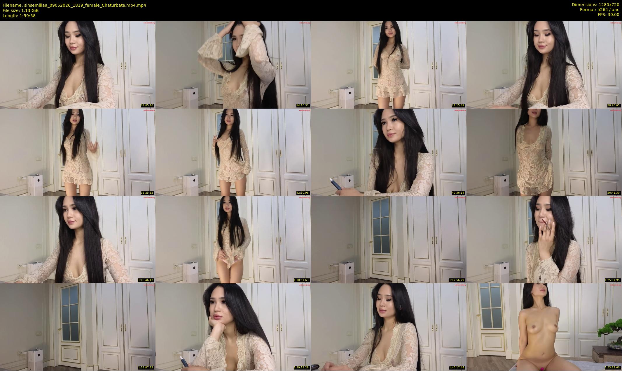 sinsemillaa — 120 minute Chaturbate female cam show recording, 720p, May 9, 2026