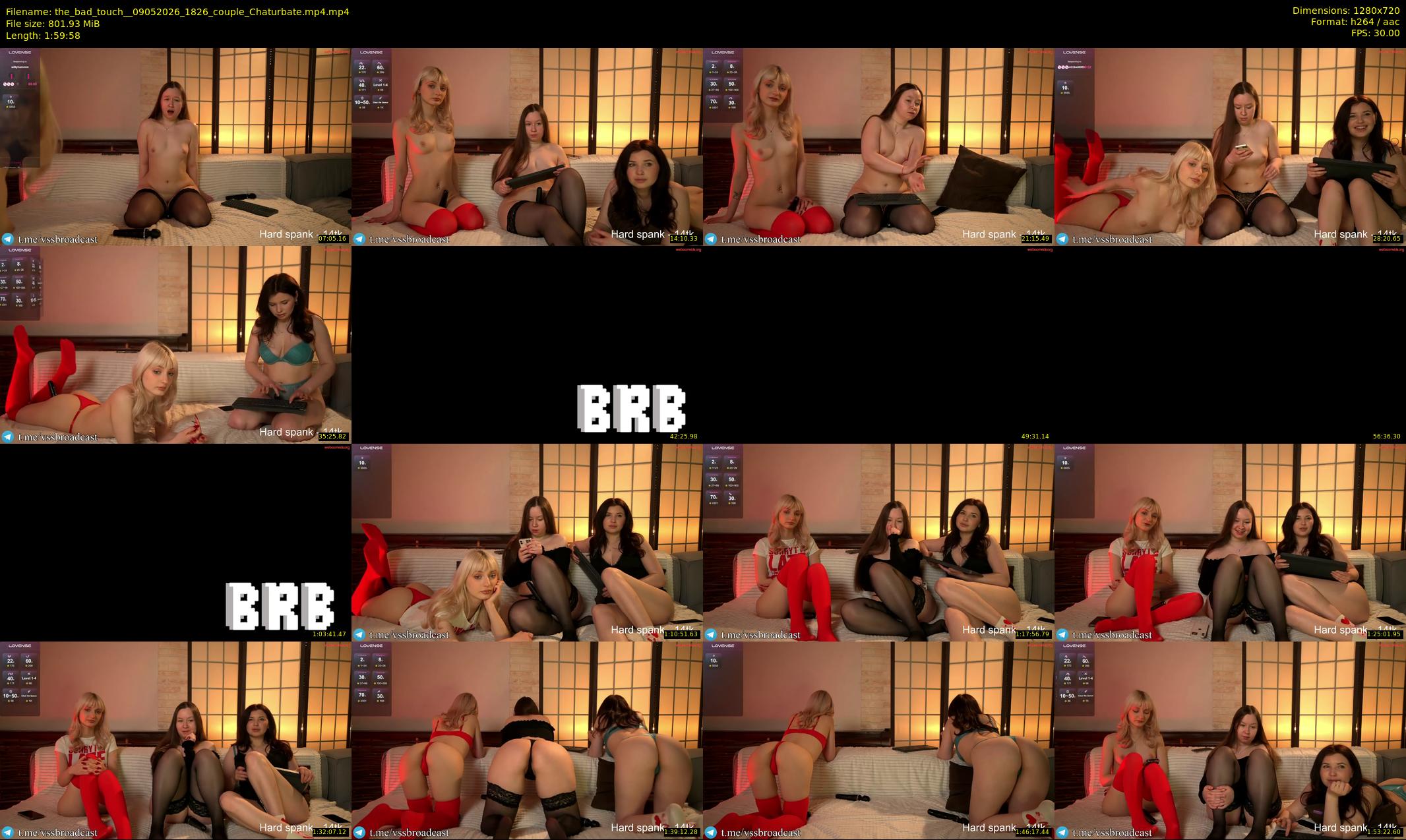 the_bad_touch_ — 120 minute Chaturbate couple cam show recording, 720p, May 9, 2026