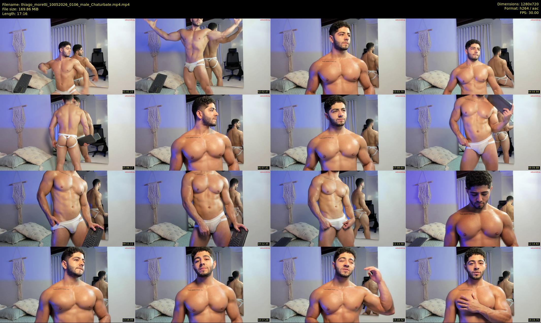 thiago_moretti — 18 minute Chaturbate male cam show recording, 720p, May 10, 2026