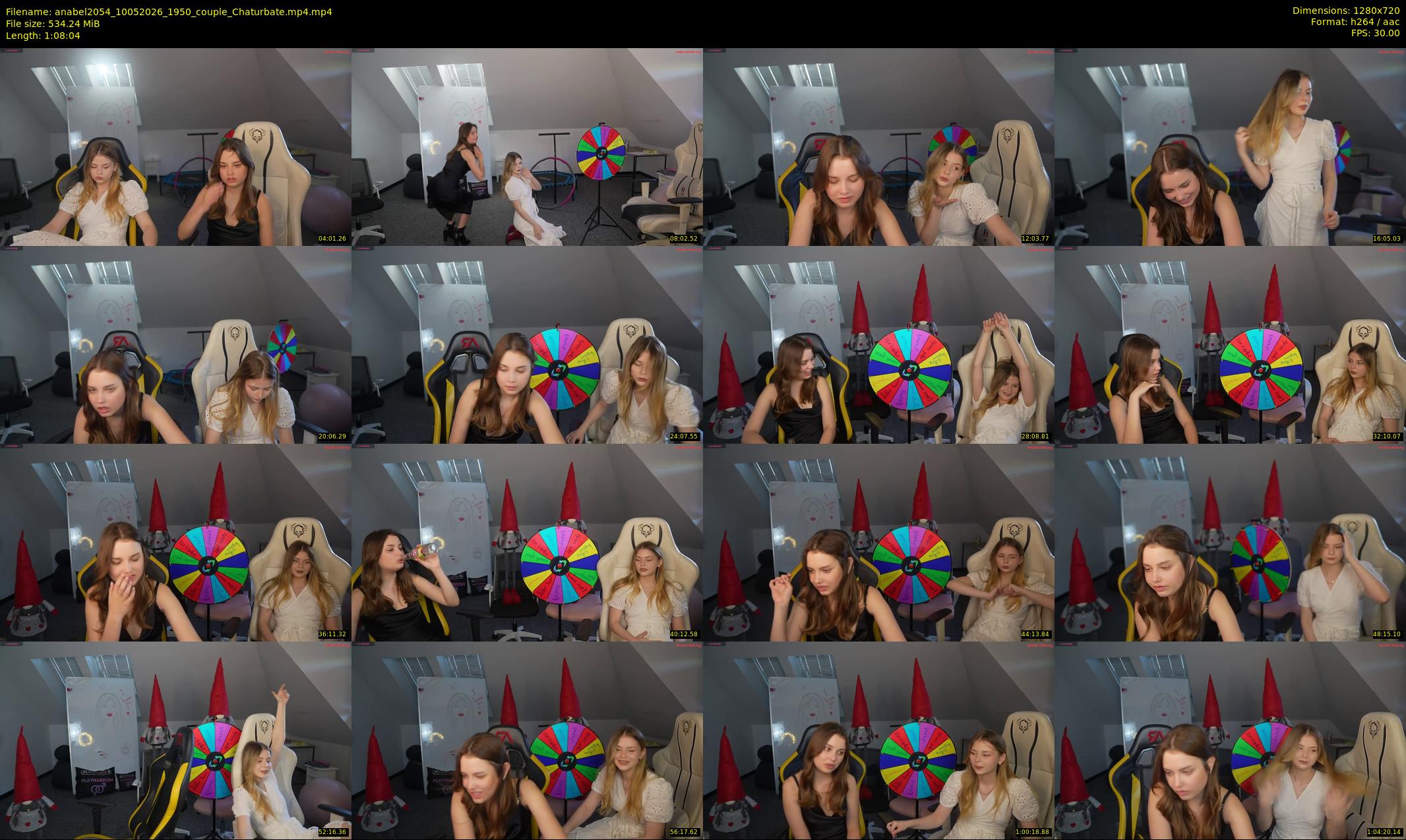 anabel2054 — 69 minute Chaturbate female cam show recording, 720p, May 10, 2026