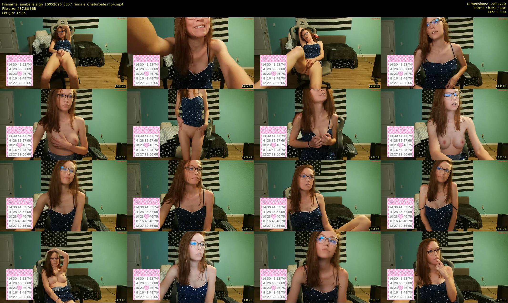 anabelleleigh — 38 minute Chaturbate female cam show recording, 720p, May 10, 2026