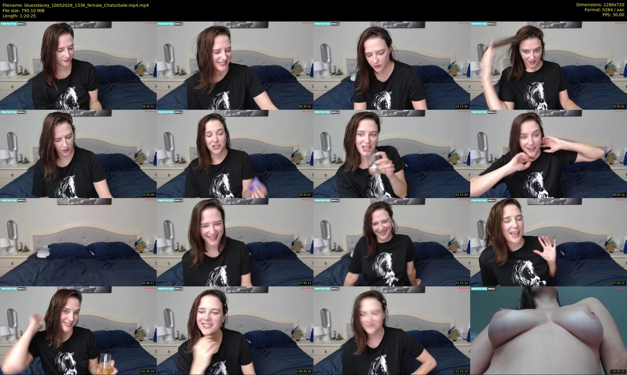 bluexstacey — 81 minute Chaturbate female cam show recording, 720p, May 10, 2026