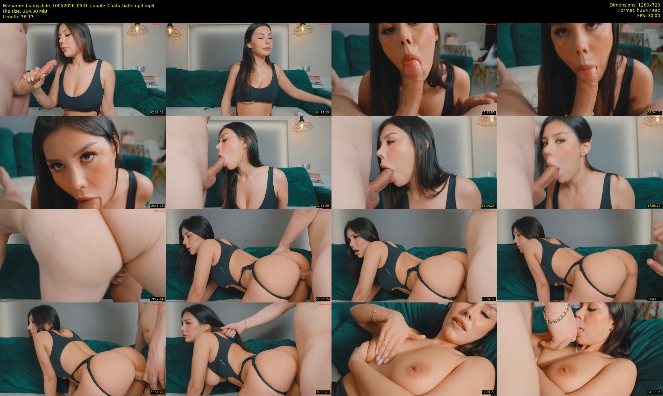 bunnyclide — 37 minute Chaturbate couple cam show recording, 720p, May 10, 2026
