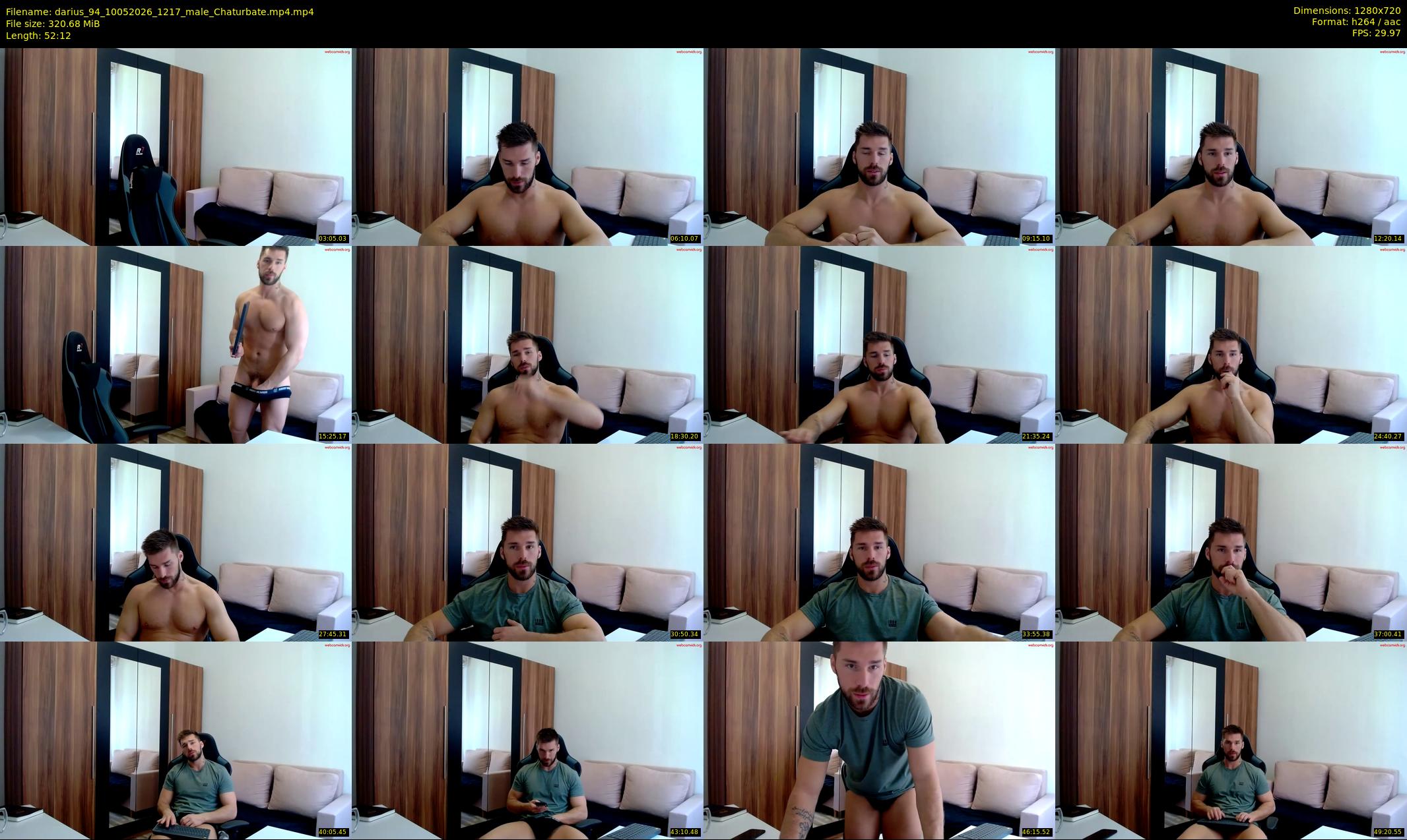 darius_94 — 53 minute Chaturbate male cam show recording, 720p, May 10, 2026