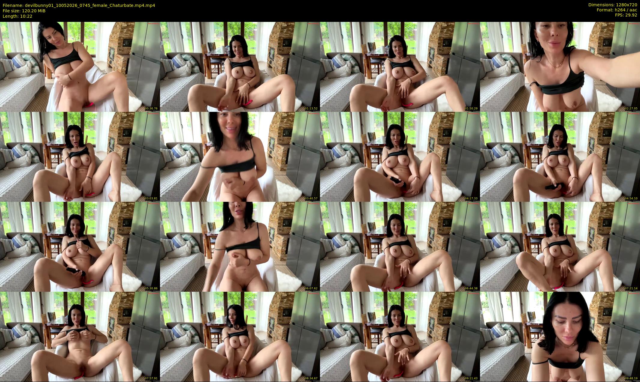 devilbunny01 — 11 minute Chaturbate female cam show recording, 720p, May 10, 2026