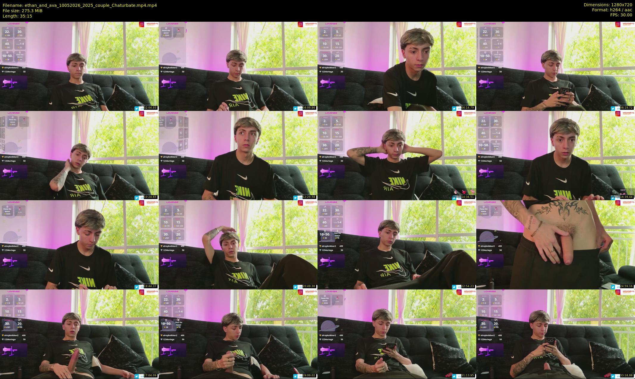 ethan_and_ava — 36 minute Chaturbate couple cam show recording, 720p, May 10, 2026