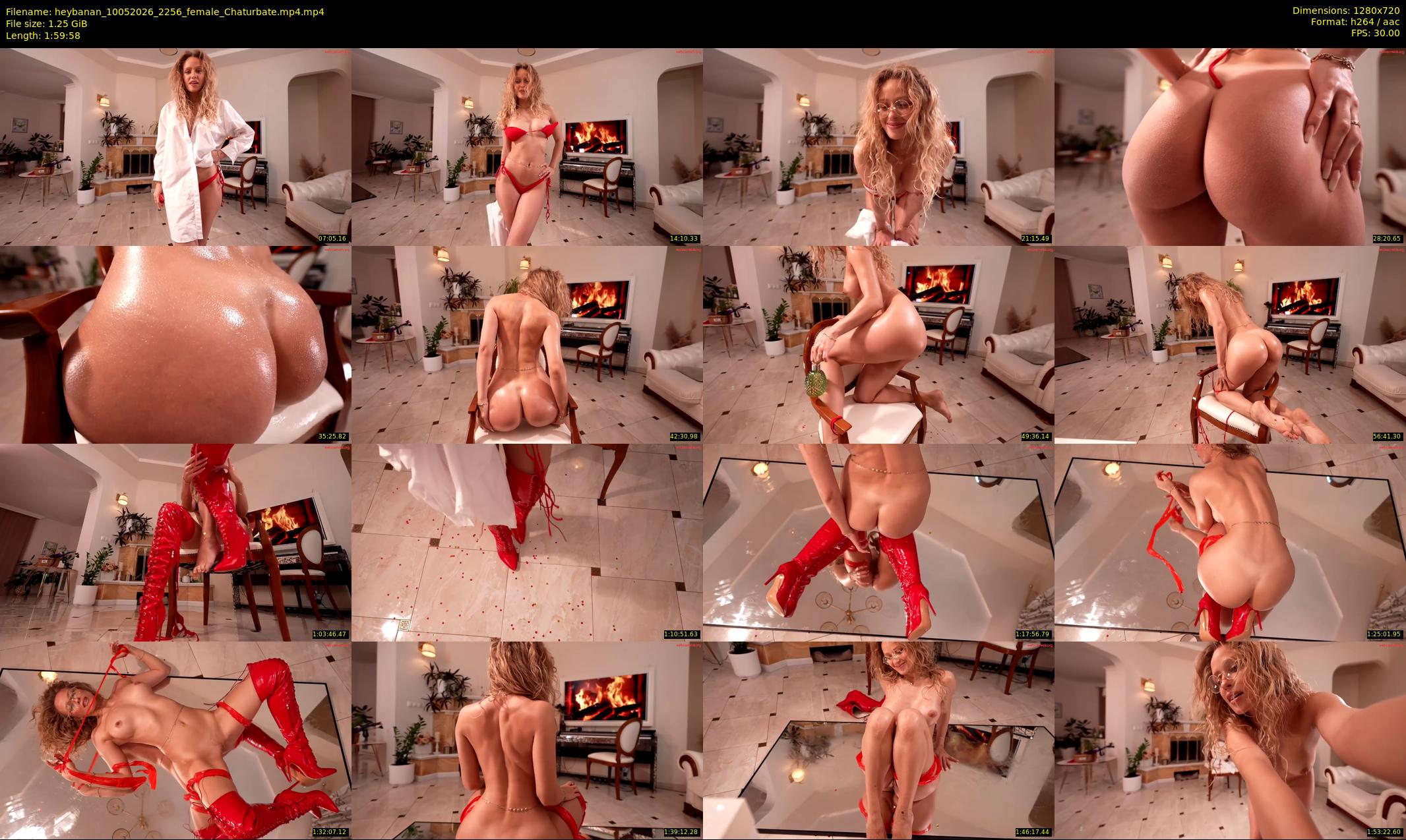 heybanan — 120 minute Chaturbate female cam show recording, 720p, May 10, 2026