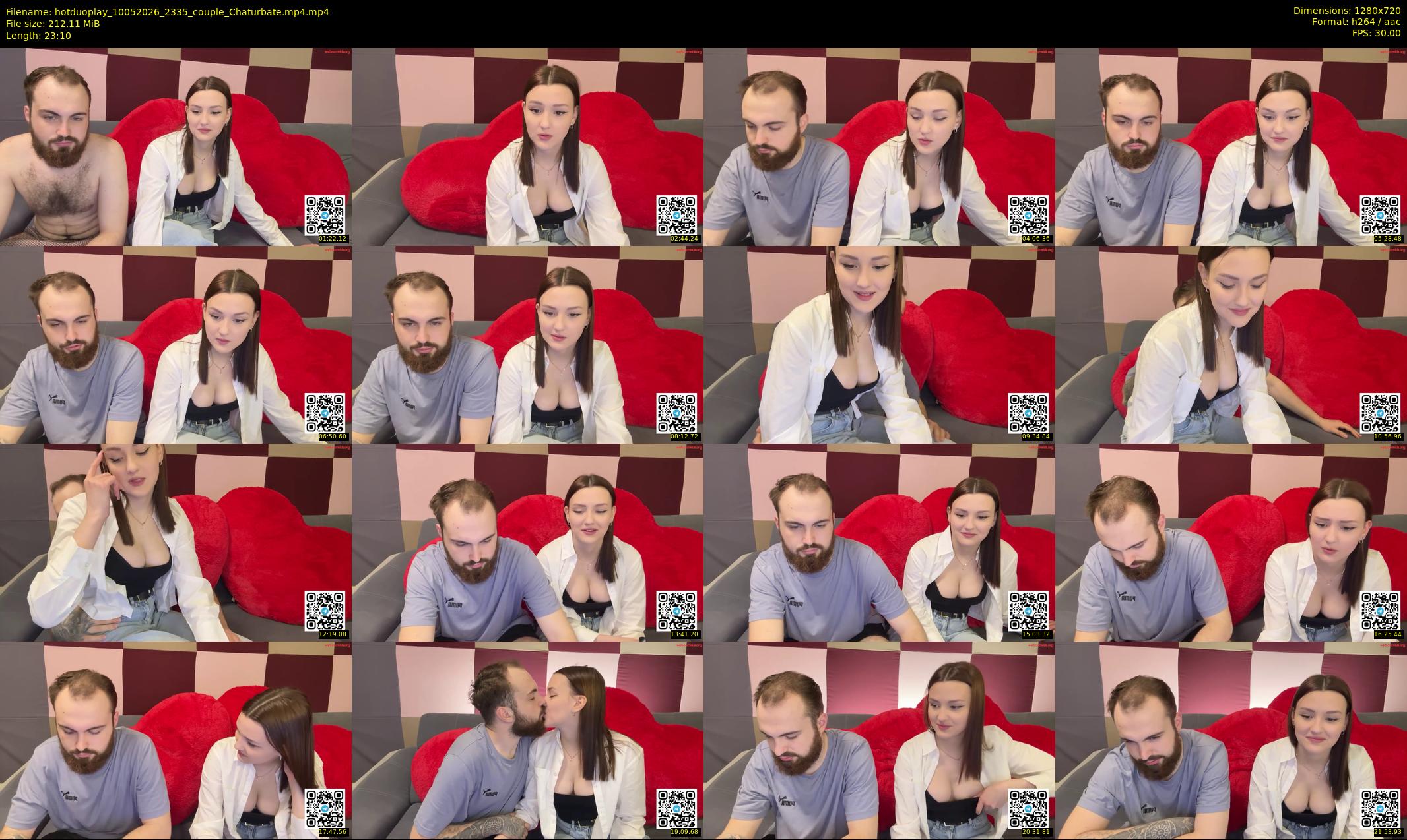 hotduoplay — 24 minute Chaturbate couple cam show recording, 720p, May 10, 2026