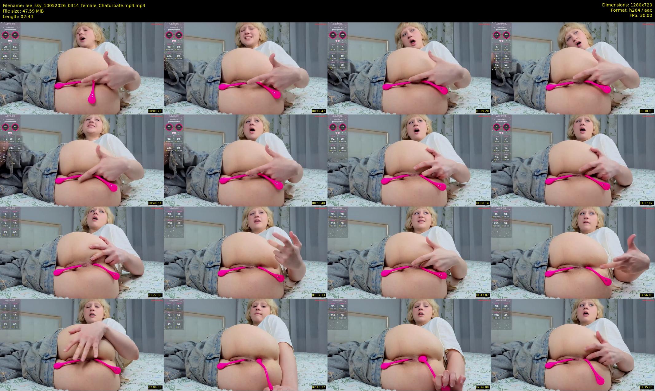lee_sky — 3 minute Chaturbate female cam show recording, 720p, May 10, 2026