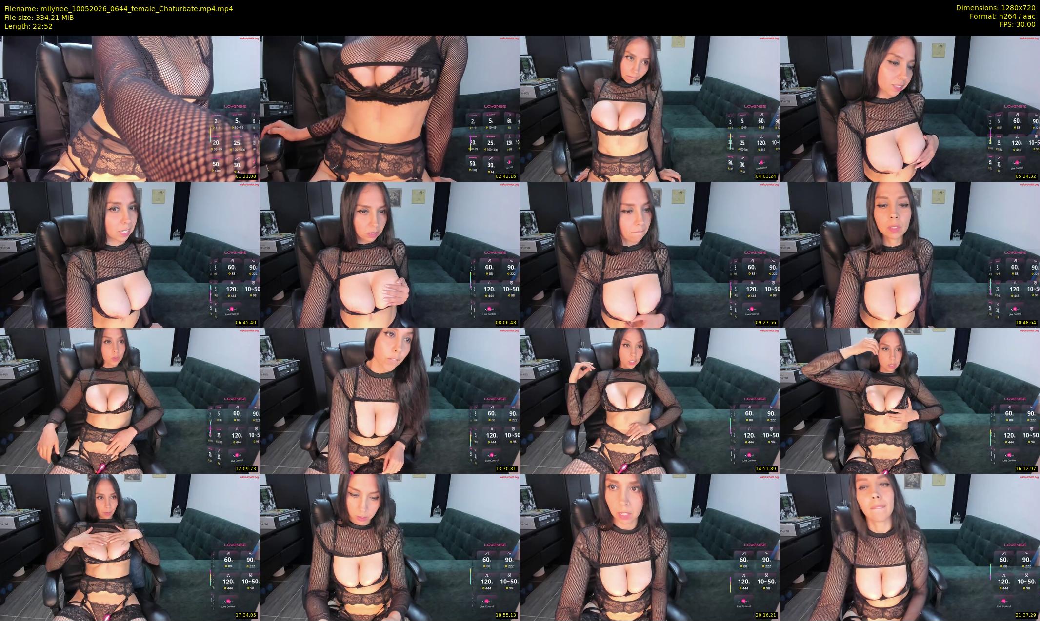 milynee — 23 minute Chaturbate female cam show recording, 720p, May 10, 2026