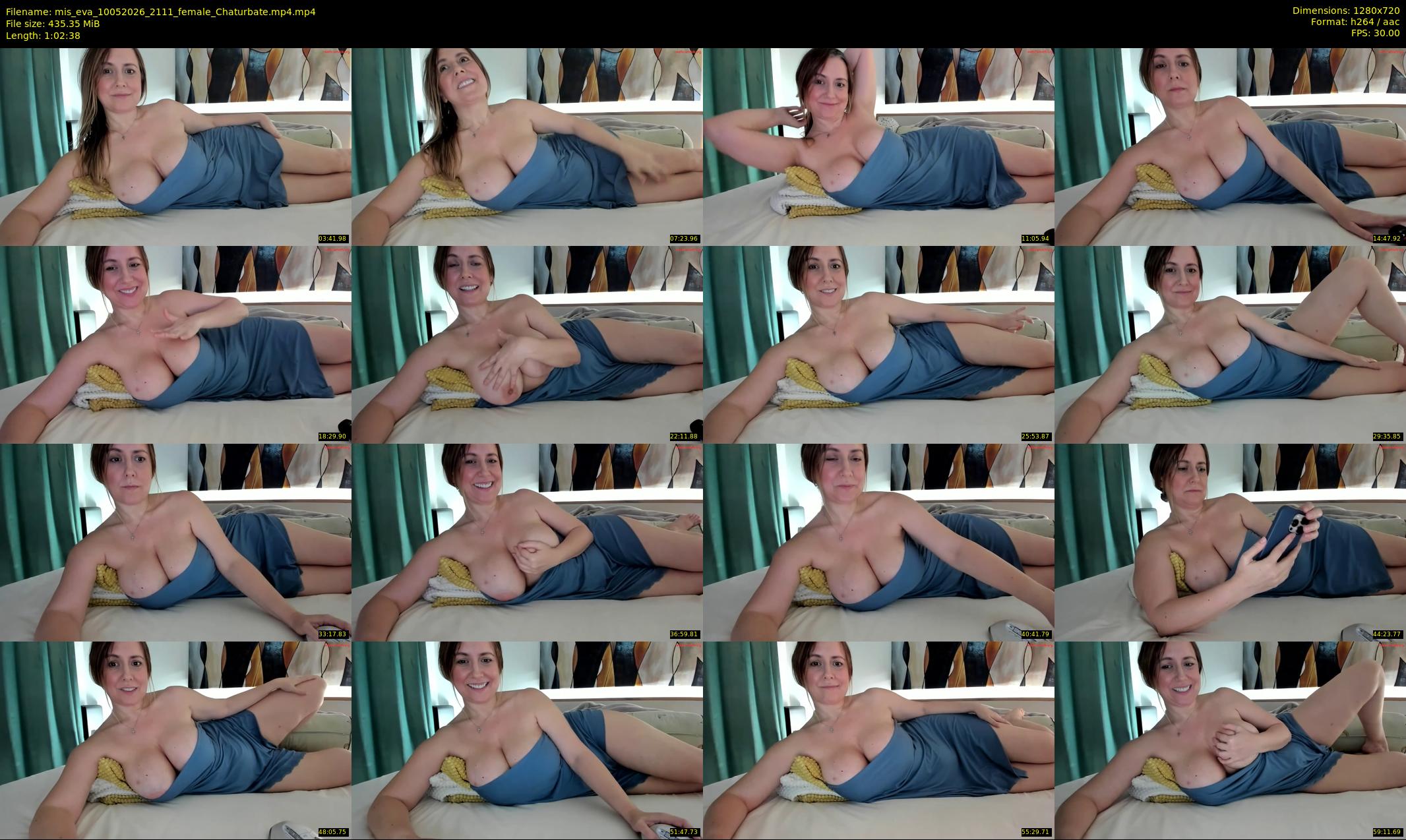 mis_eva — 63 minute Chaturbate female cam show recording, 720p, May 10, 2026