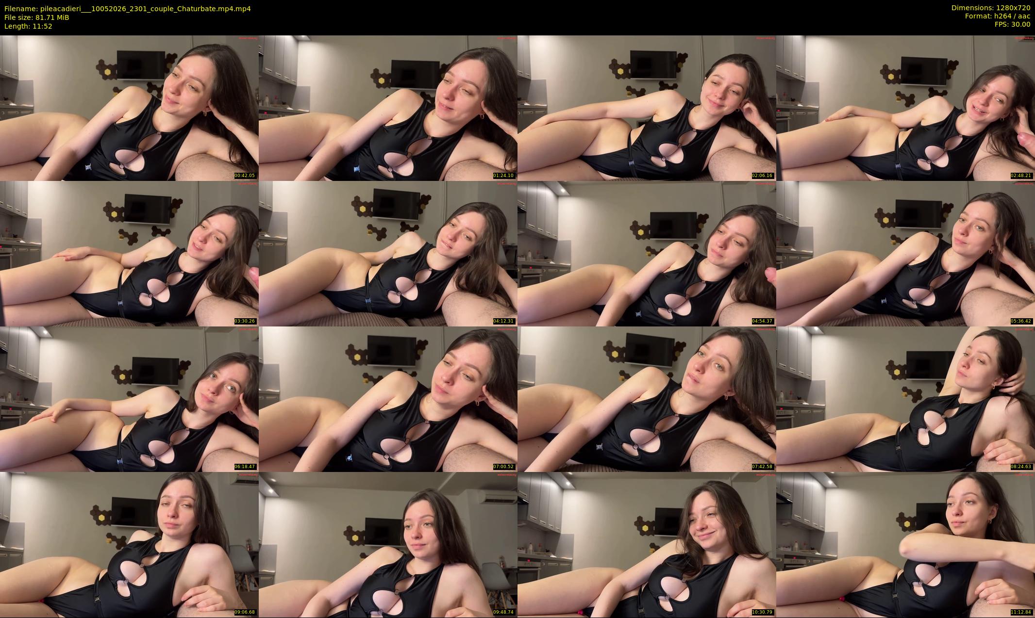 pileacadieri__ — 12 minute Chaturbate female cam show recording, 720p, May 10, 2026