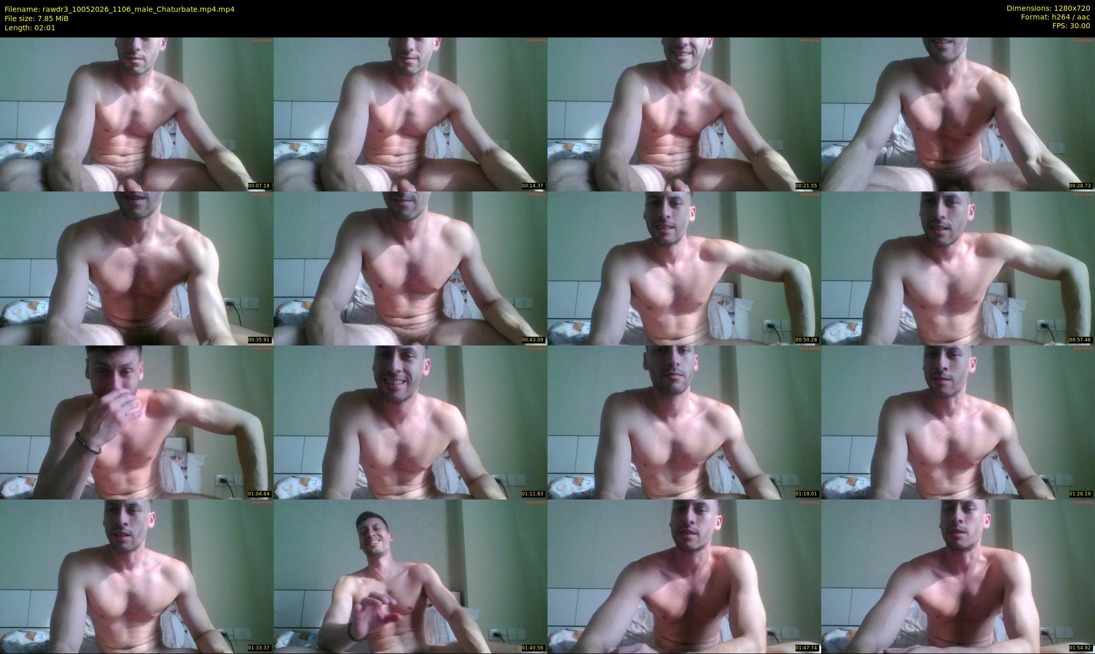 rawdr3 — 3 minute Chaturbate male cam show recording, 720p, May 10, 2026