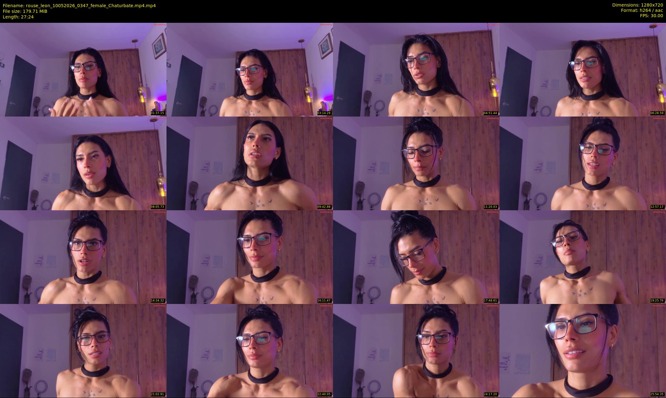 rouse_leon — 28 minute Chaturbate female cam show recording, 720p, May 10, 2026