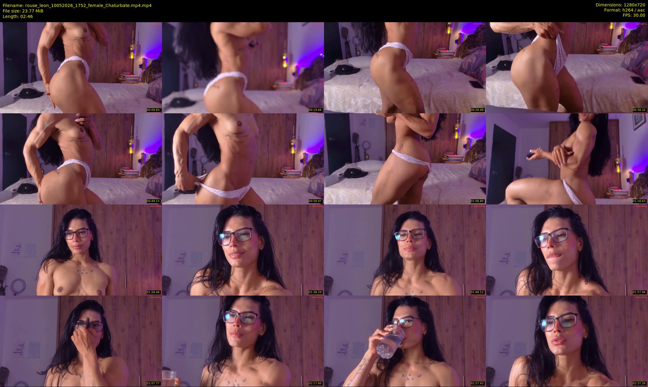 rouse_leon — 3 minute Chaturbate female cam show recording, 720p, May 10, 2026