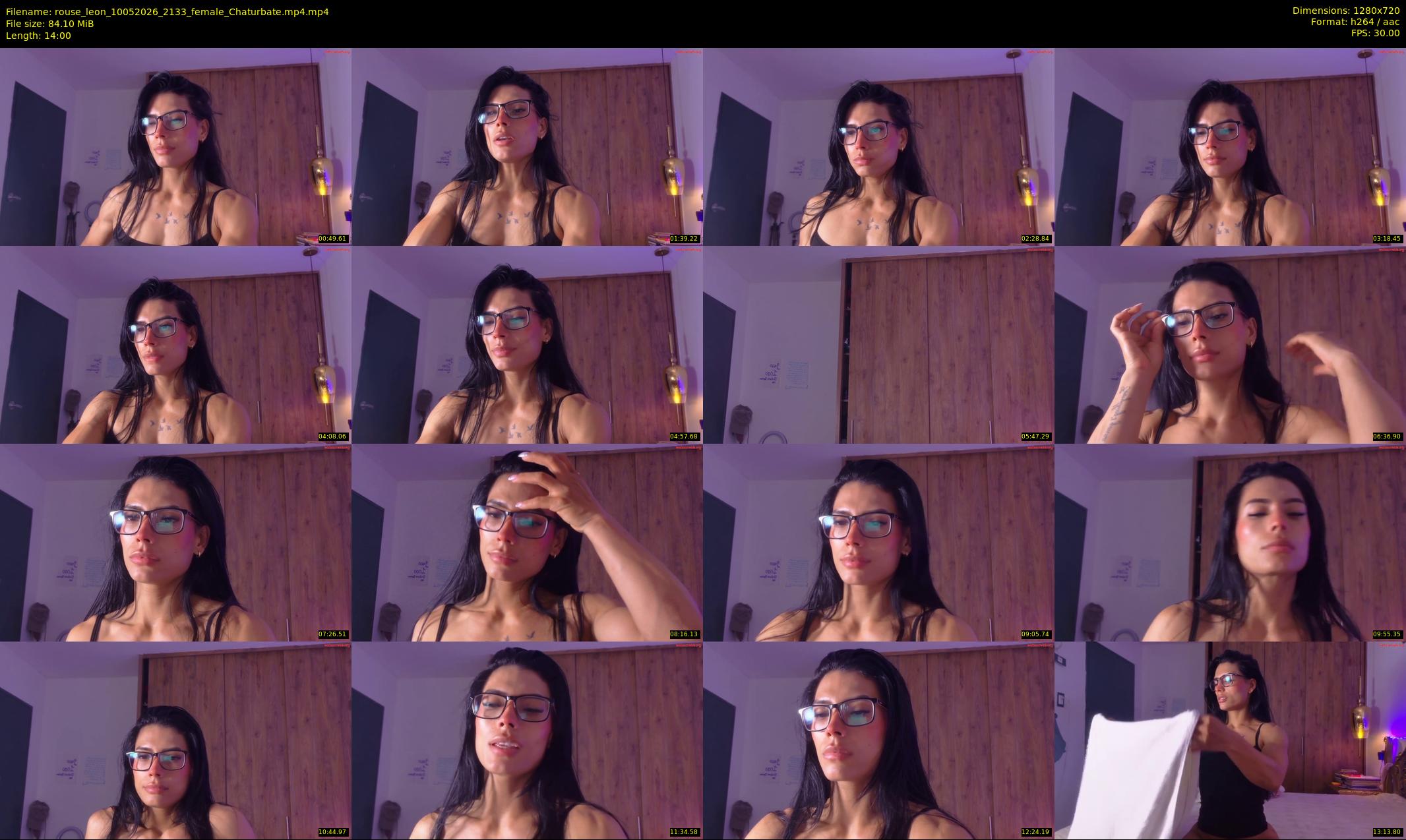 rouse_leon — 14 minute Chaturbate female cam show recording, 720p, May 10, 2026