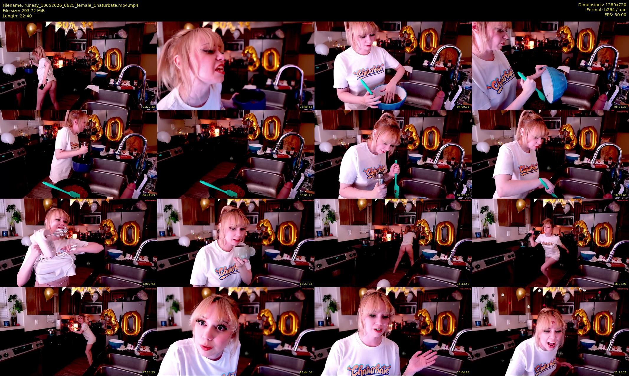 runesy — 23 minute Chaturbate female cam show recording, 720p, May 10, 2026
