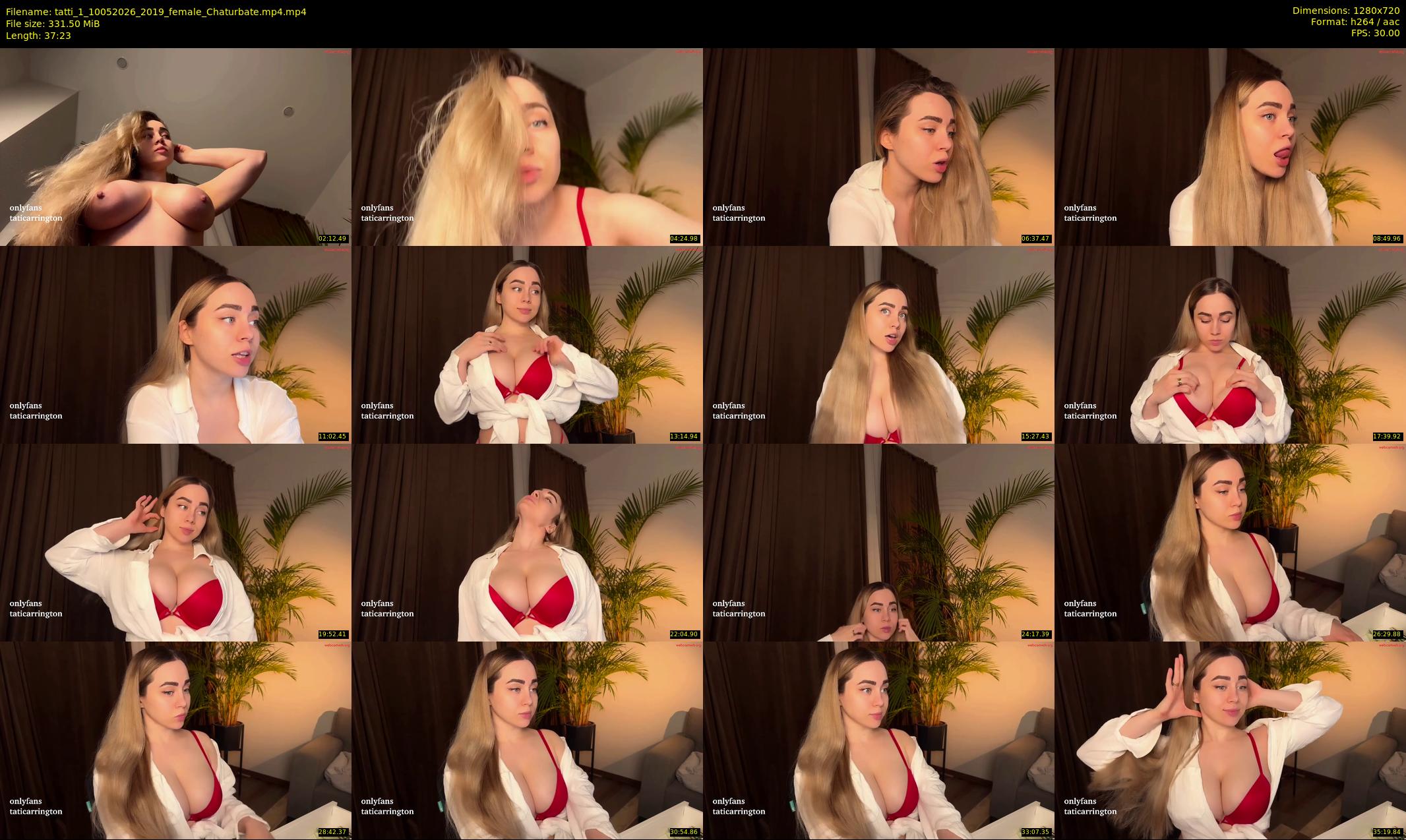 tatti_1 — 38 minute Chaturbate female cam show recording, 720p, May 10, 2026