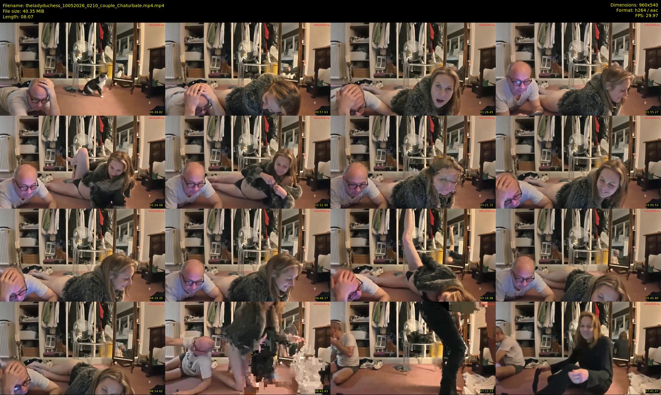 theladyduchess — 9 minute Chaturbate couple cam show recording, 480p, May 10, 2026