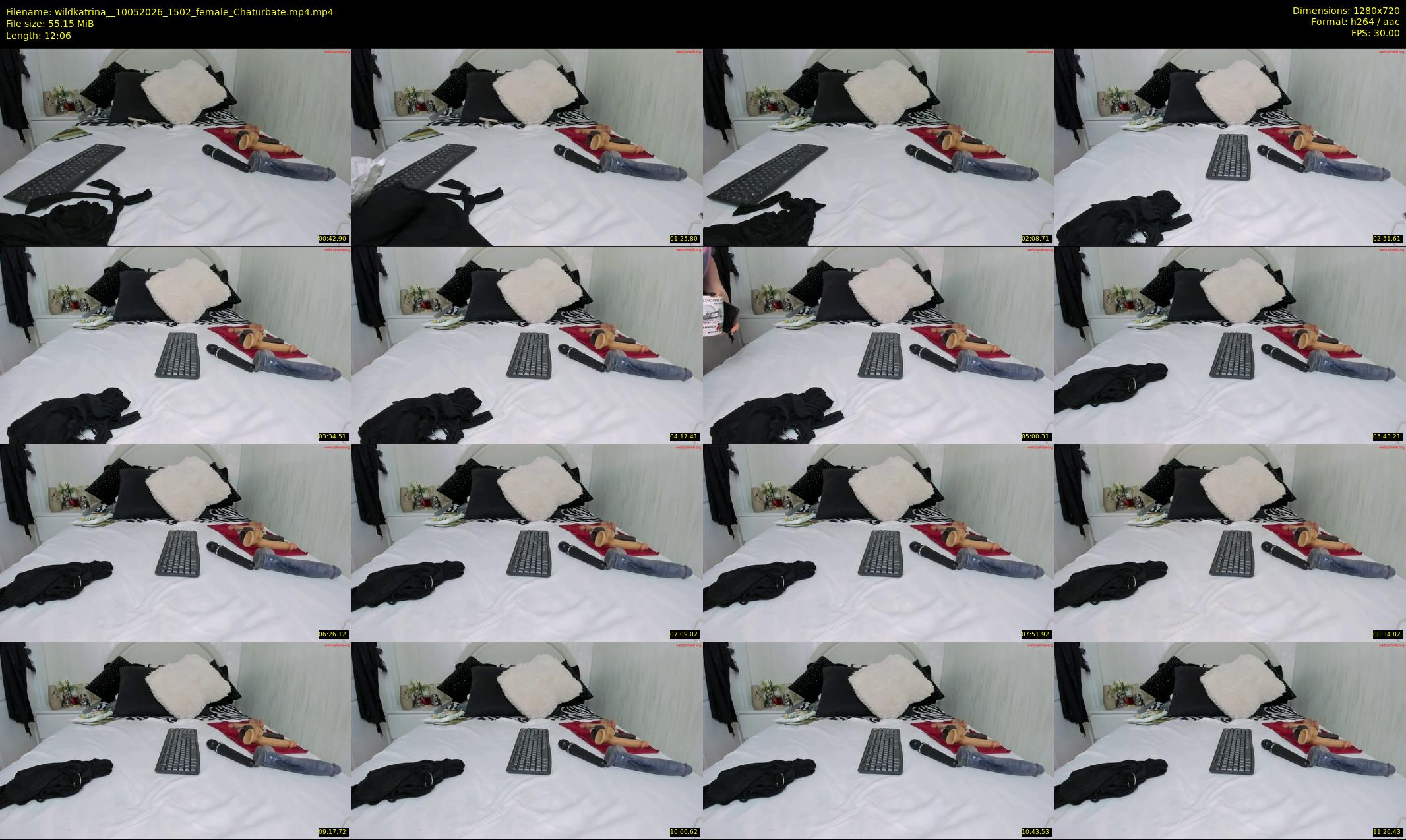 wildkatrina_ — 13 minute Chaturbate female cam show recording, 720p, May 10, 2026