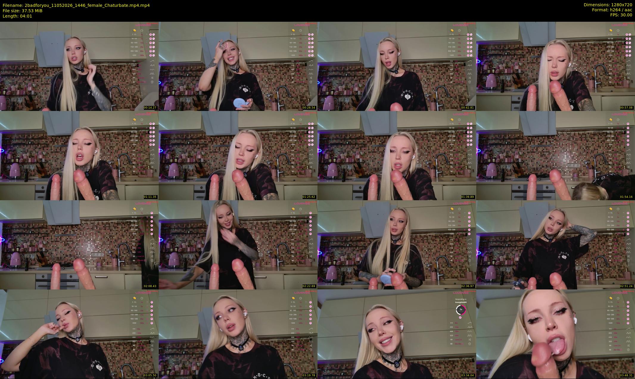 2badforyou — 5 minute Chaturbate couple cam show recording, 720p, May 11, 2026