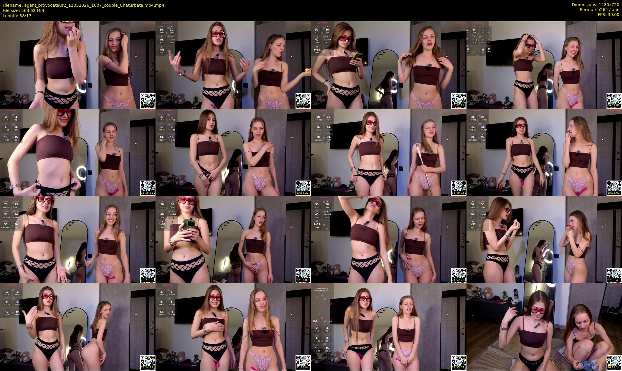 agent_provocateur2 — 39 minute Chaturbate couple cam show recording, 720p, May 11, 2026