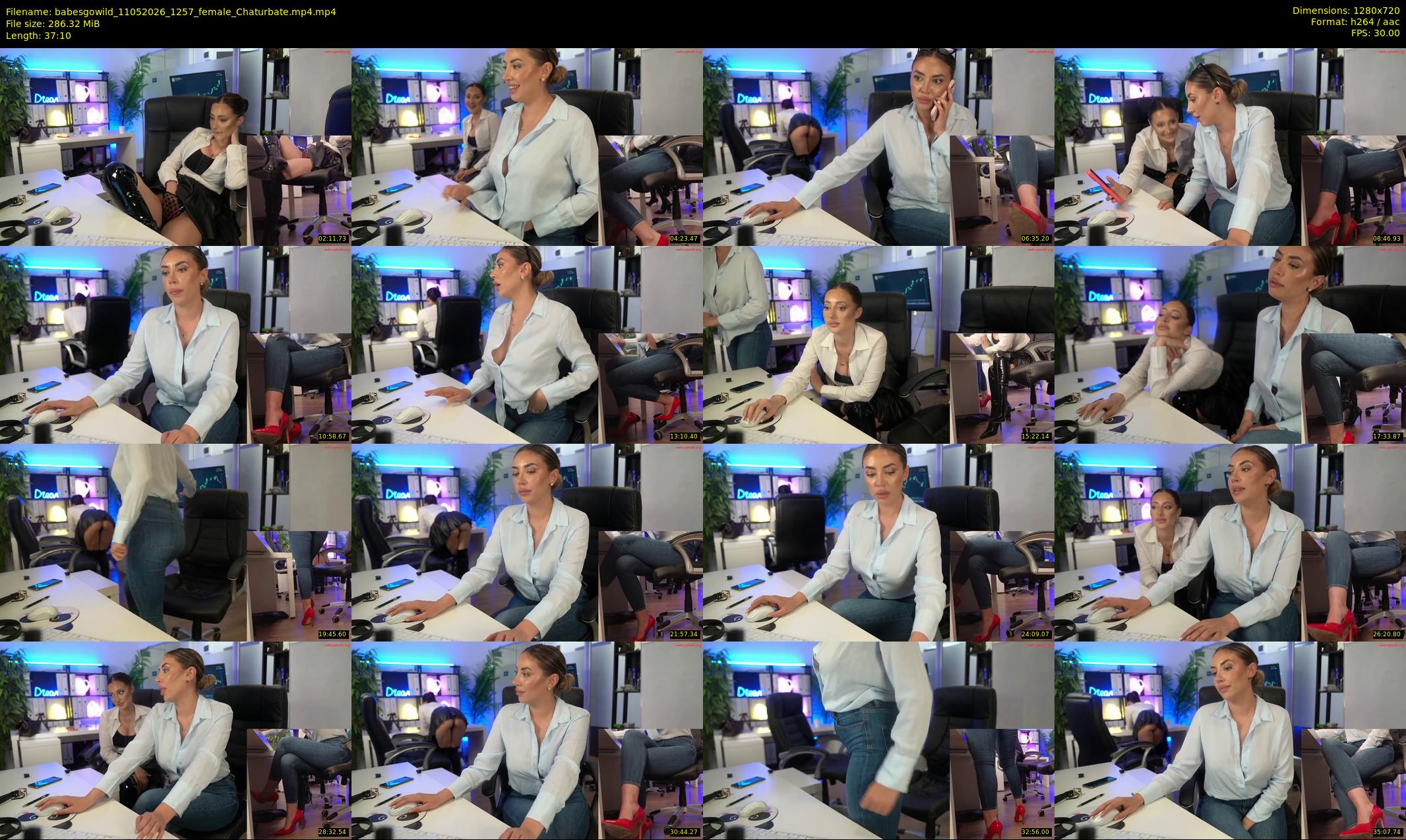 babesgowild — 38 minute Chaturbate couple cam show recording, 720p, May 11, 2026
