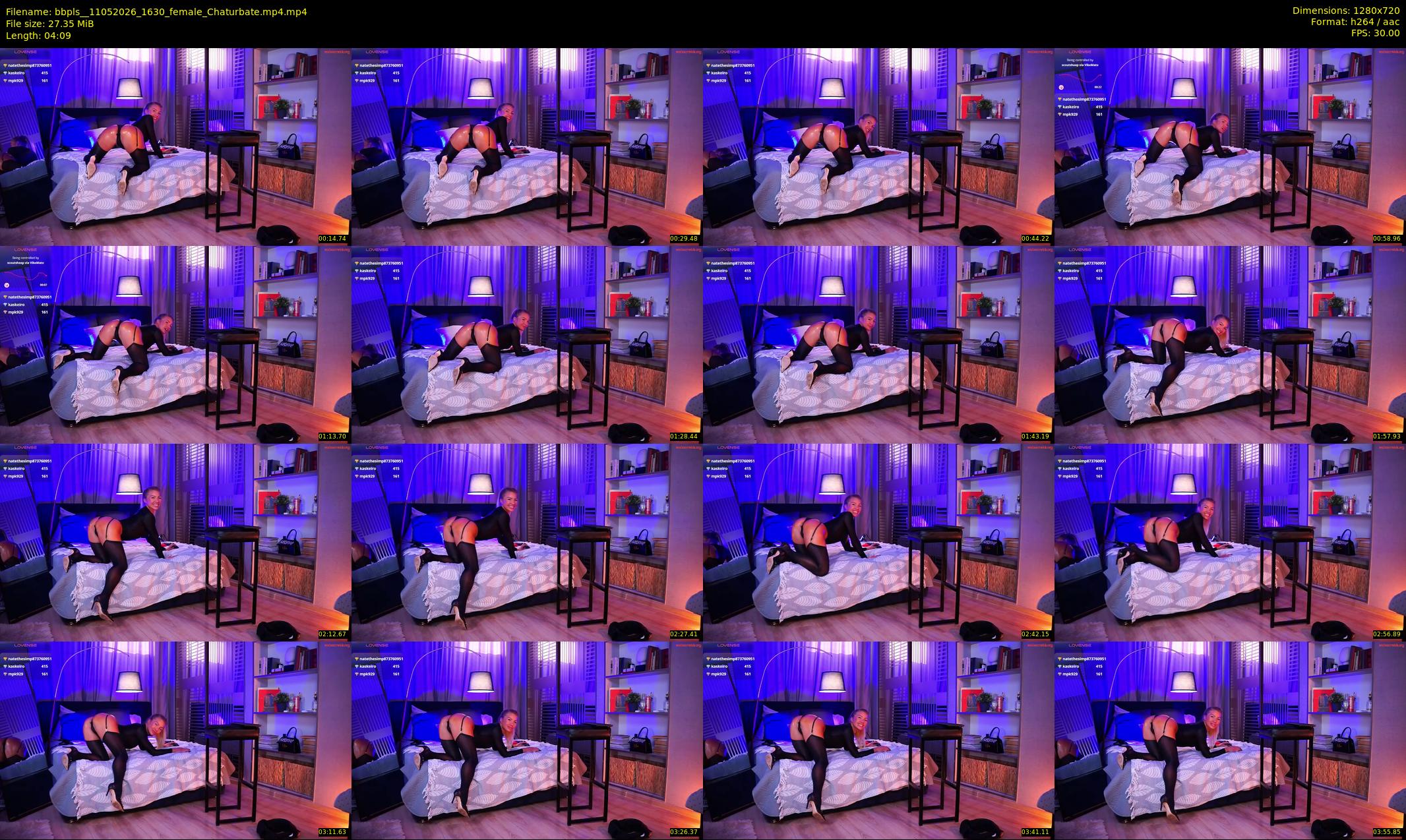bbpls_ — 5 minute Chaturbate female cam show recording, 720p, May 11, 2026