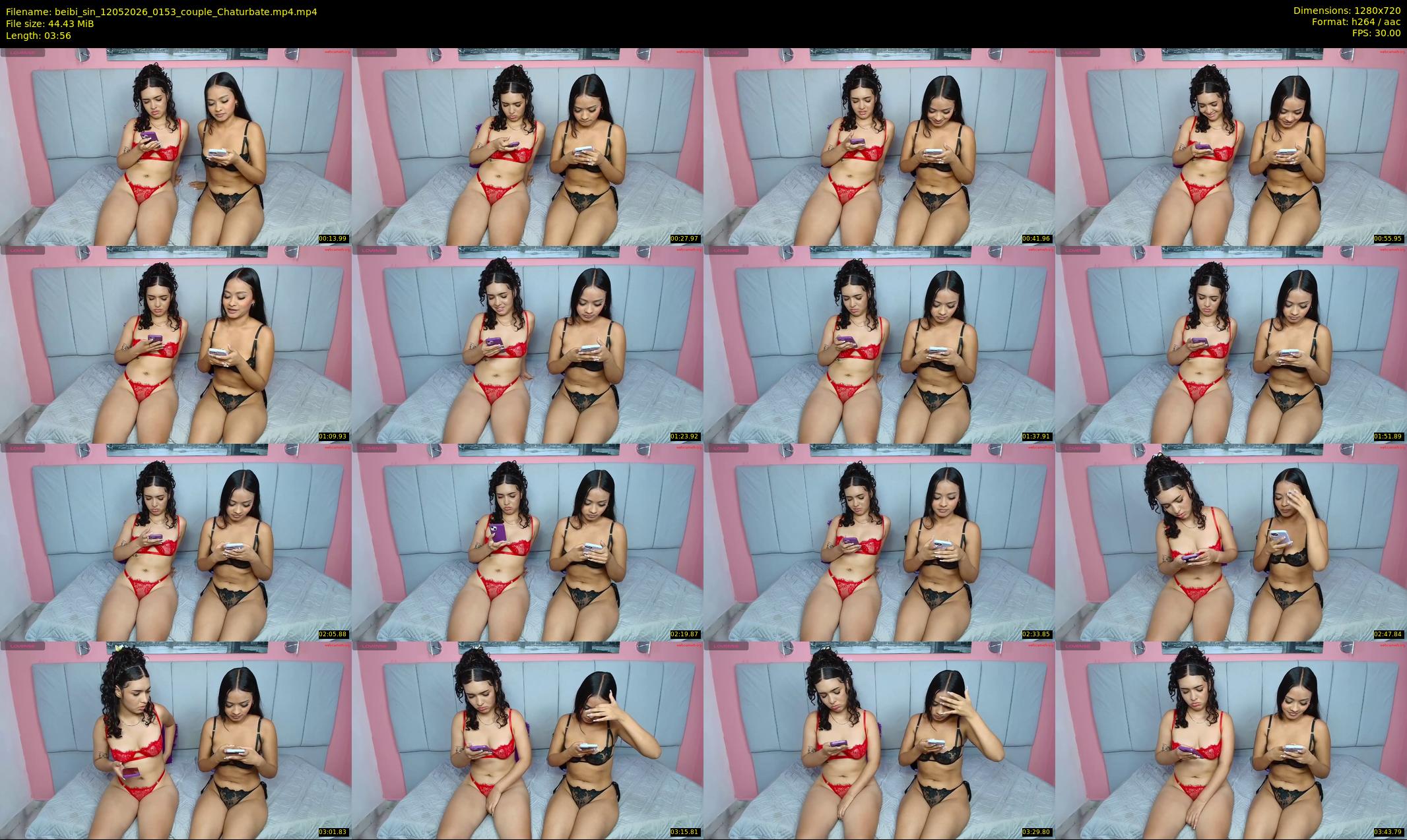 beibi_sin — 4 minute Chaturbate couple cam show recording, 720p, May 12, 2026