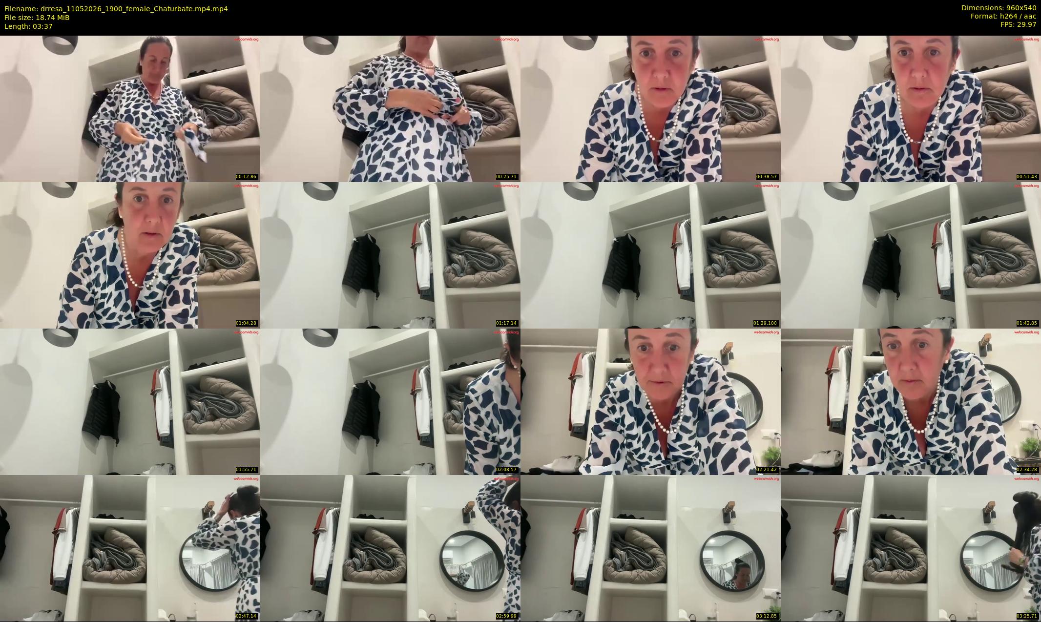 drresa — 4 minute Chaturbate female cam show recording, 480p, May 11, 2026