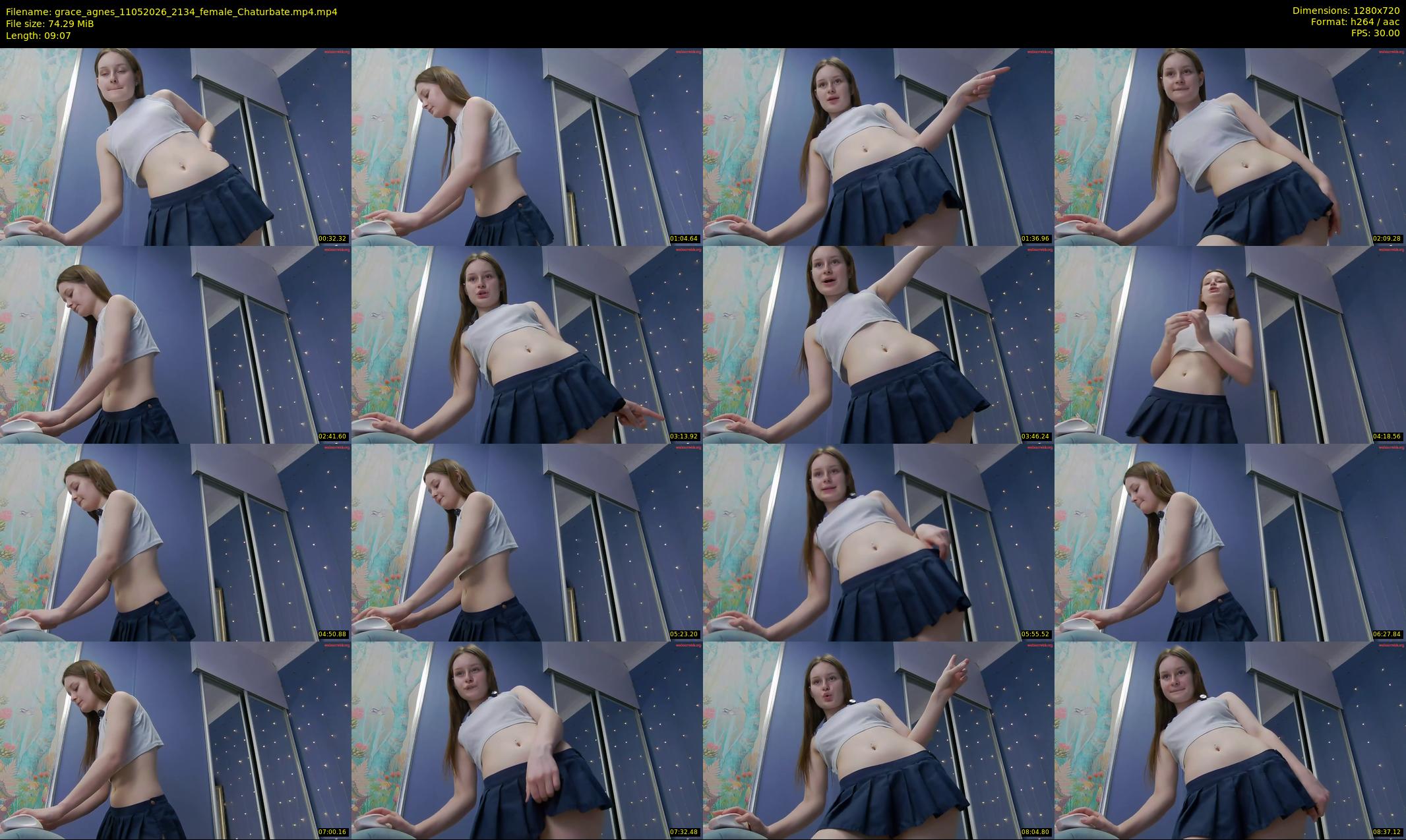 grace_agnes — 10 minute Chaturbate female cam show recording, 720p, May 11, 2026