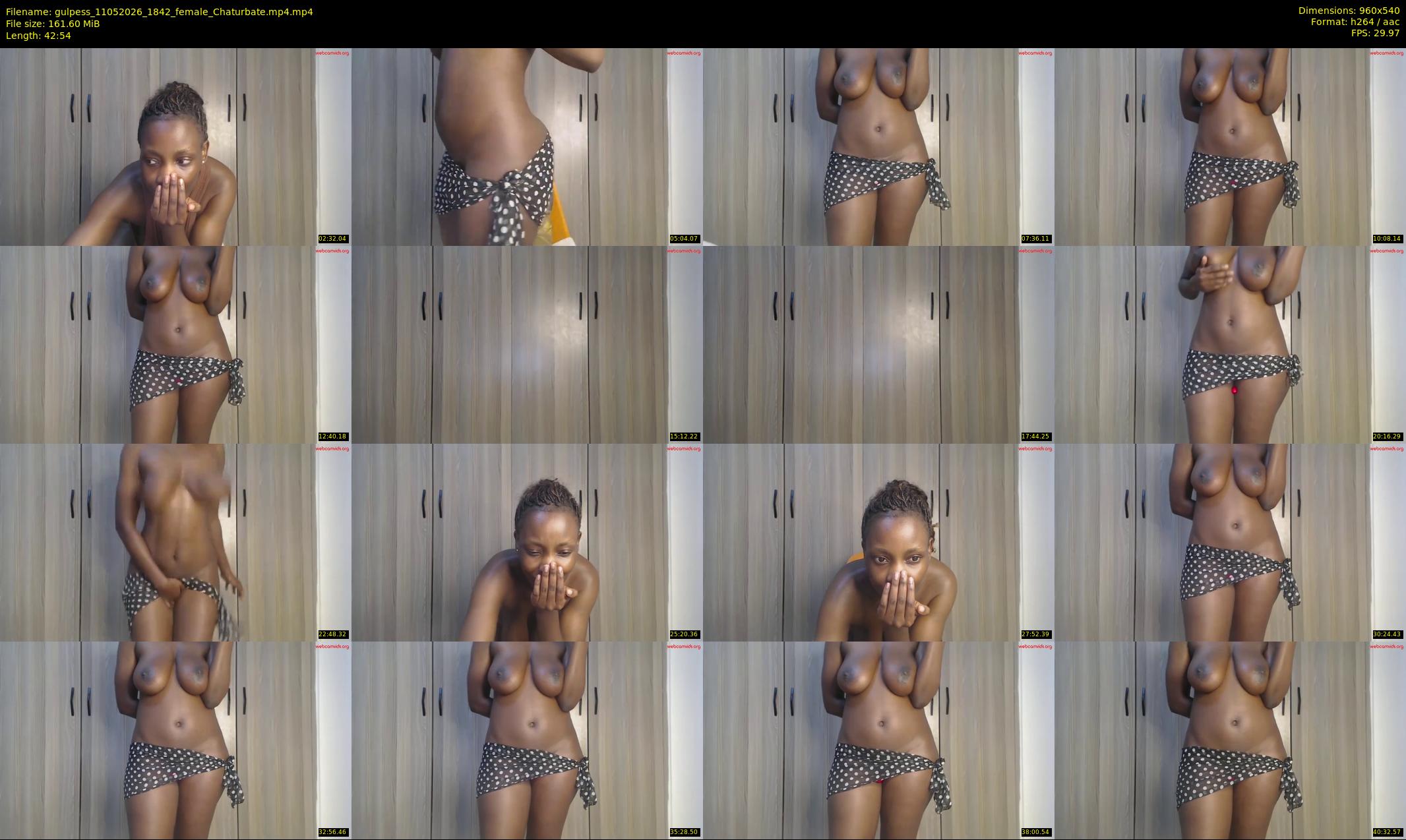 gulpess — 43 minute Chaturbate female cam show recording, 480p, May 11, 2026