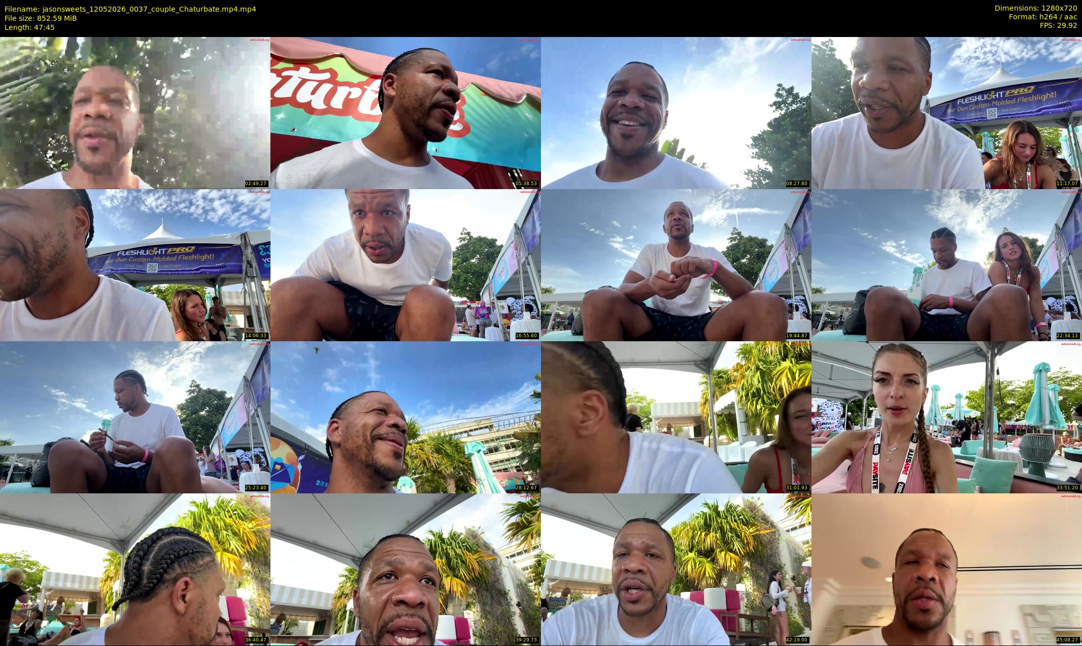 jasonsweets — 48 minute Chaturbate couple cam show recording, 720p, May 12, 2026